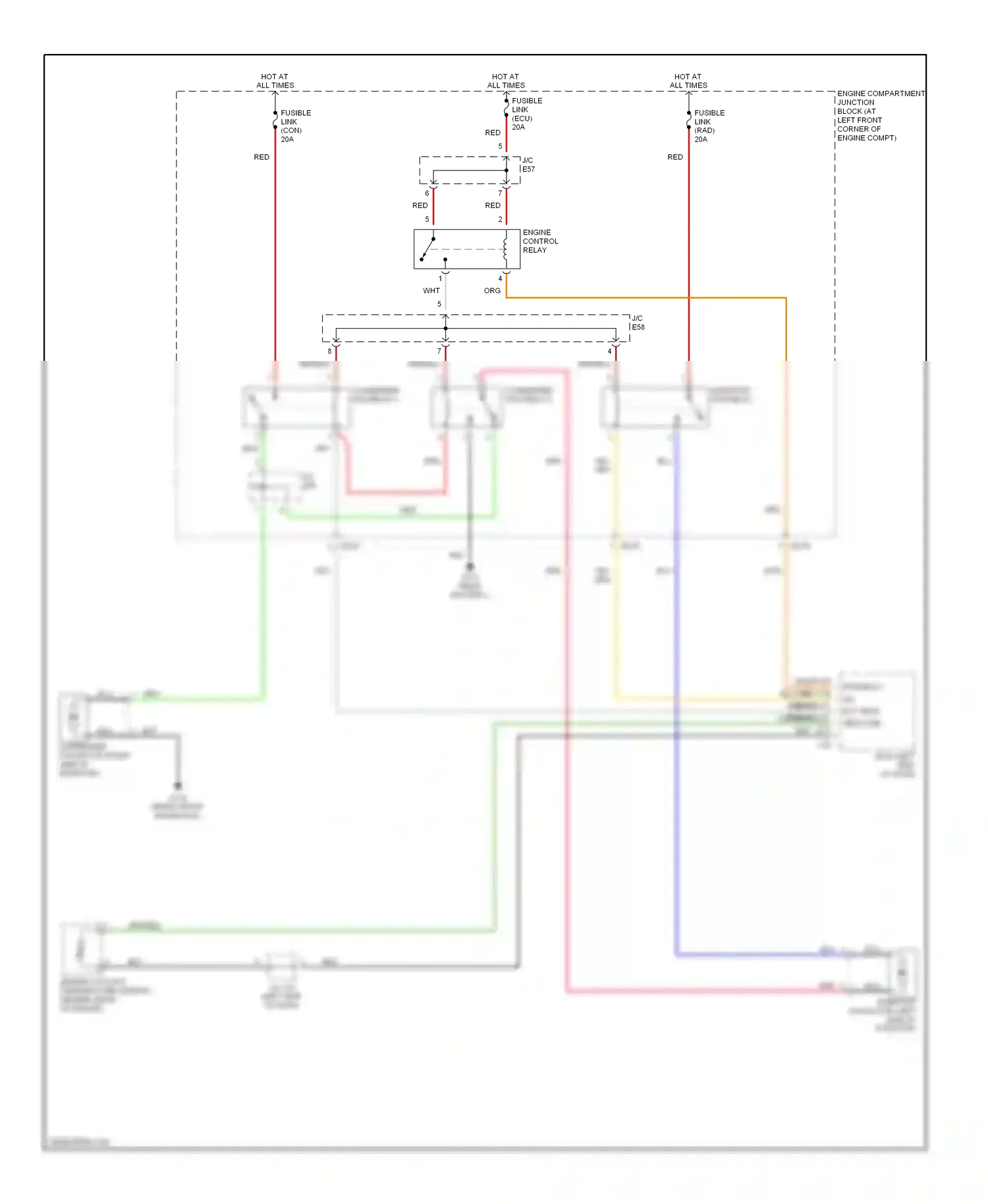 Wiring diagram nca for Hyundai Elantra III (2000-2003) (12 of 40)