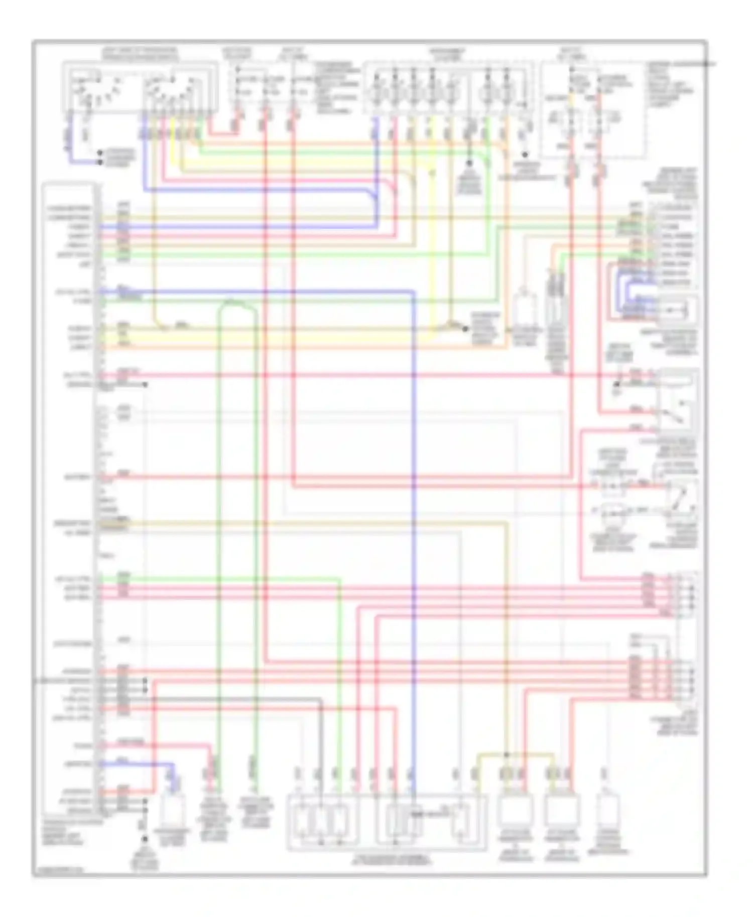 Wiring diagram sensor gnd oil temp in for Hyundai Elantra III (2000-2003) (1 of 1)