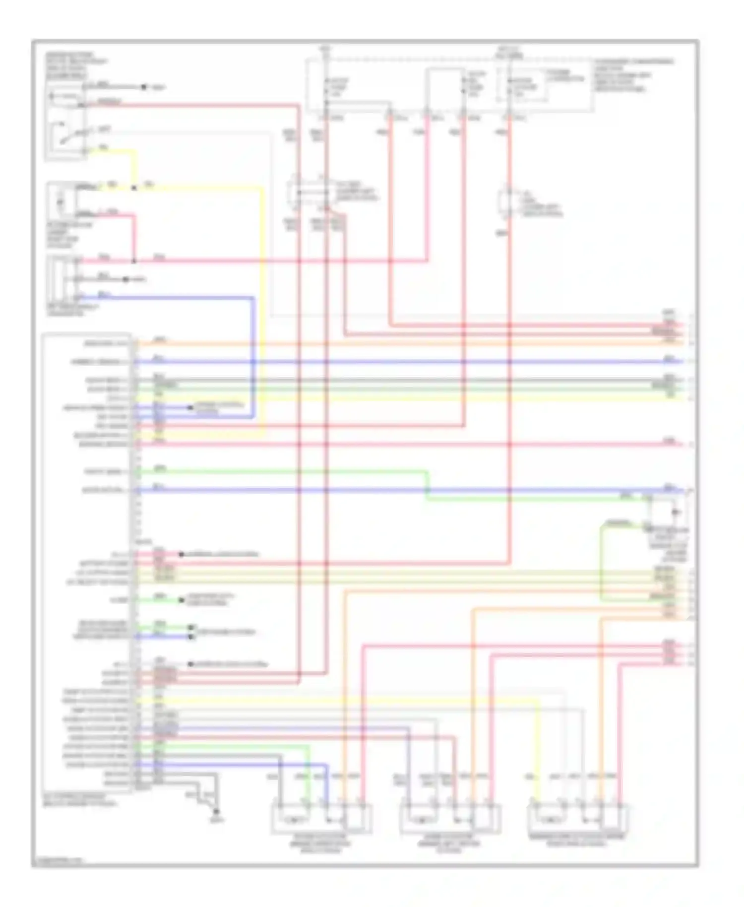 Elantra Hyundai IV (2006-2011): Automatic a/c circuit (1 of 2)