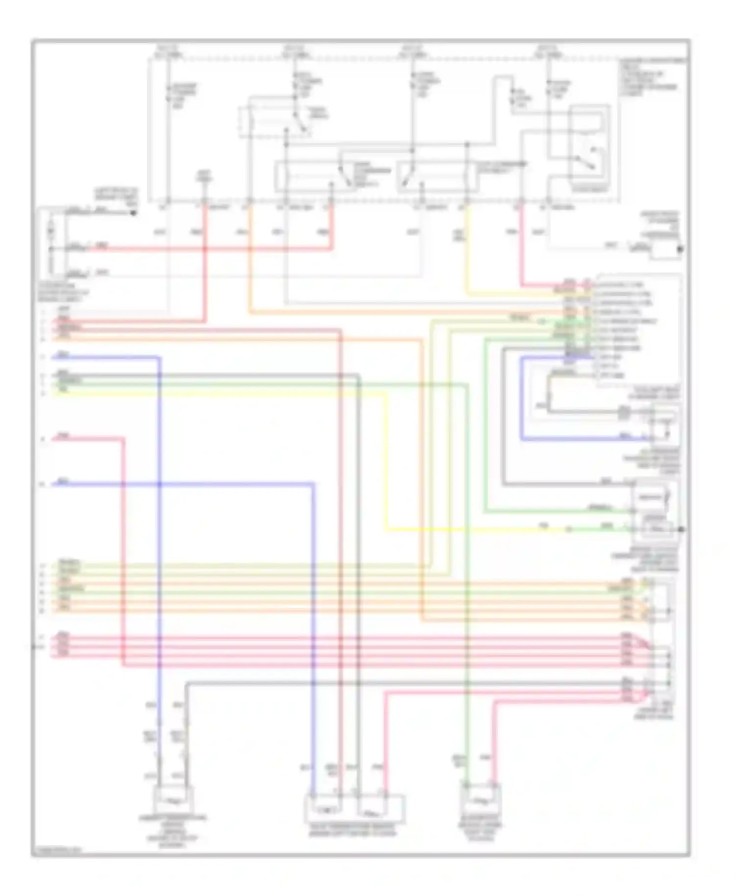Elantra Hyundai IV (2006-2011): Automatic a/c circuit (2 of 2)