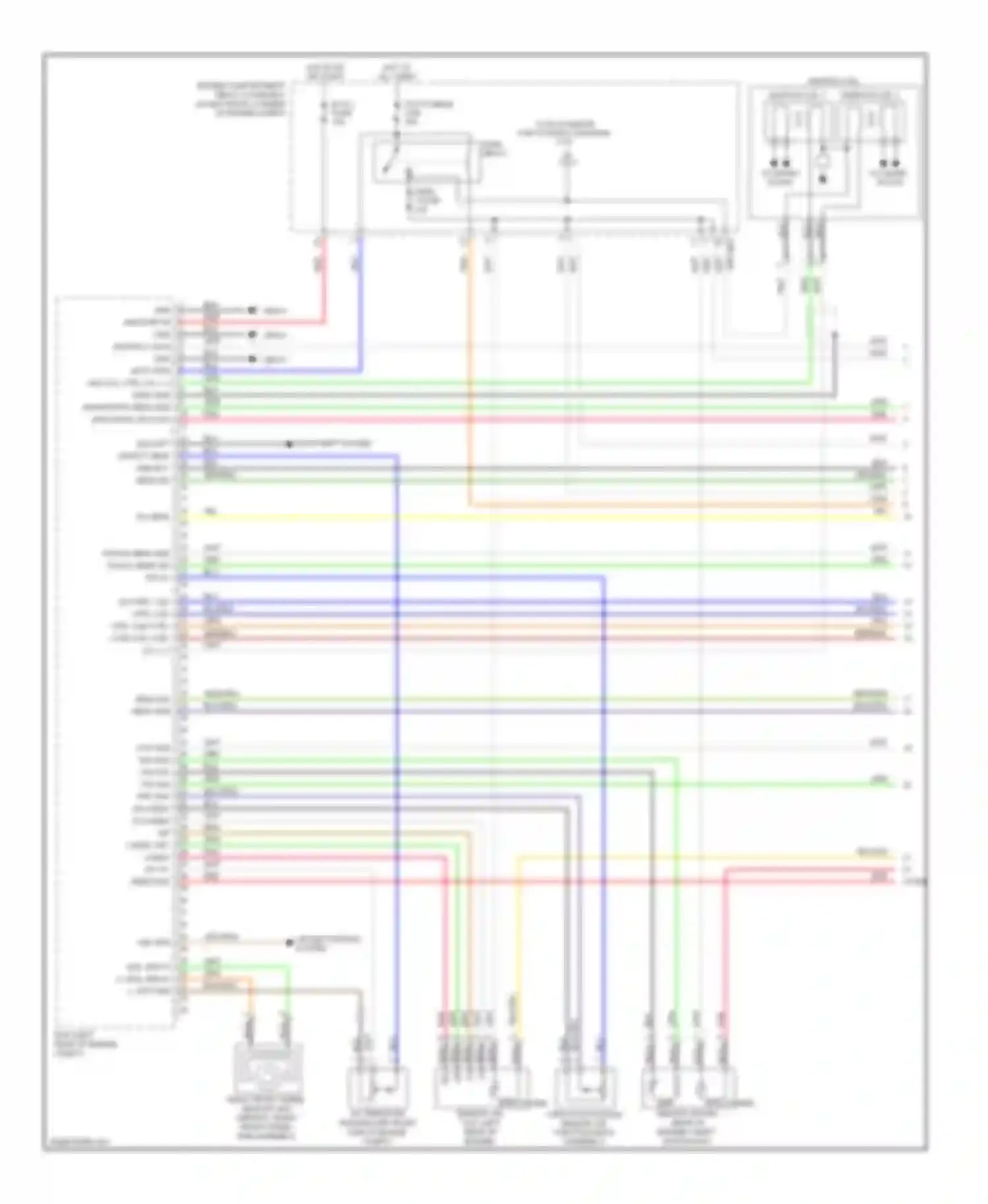 Elantra Hyundai IV (2006-2011): Wiring diagram engine performance 2.0l (1 of 3)