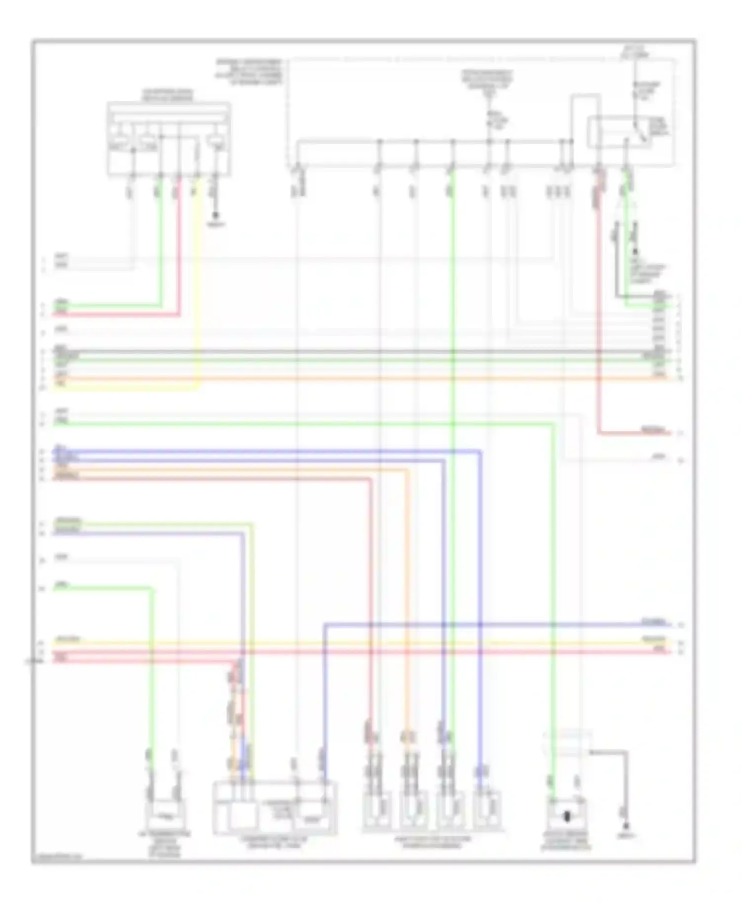 Elantra Hyundai IV (2006-2011): Wiring diagram engine performance 2.0l (2 of 3)