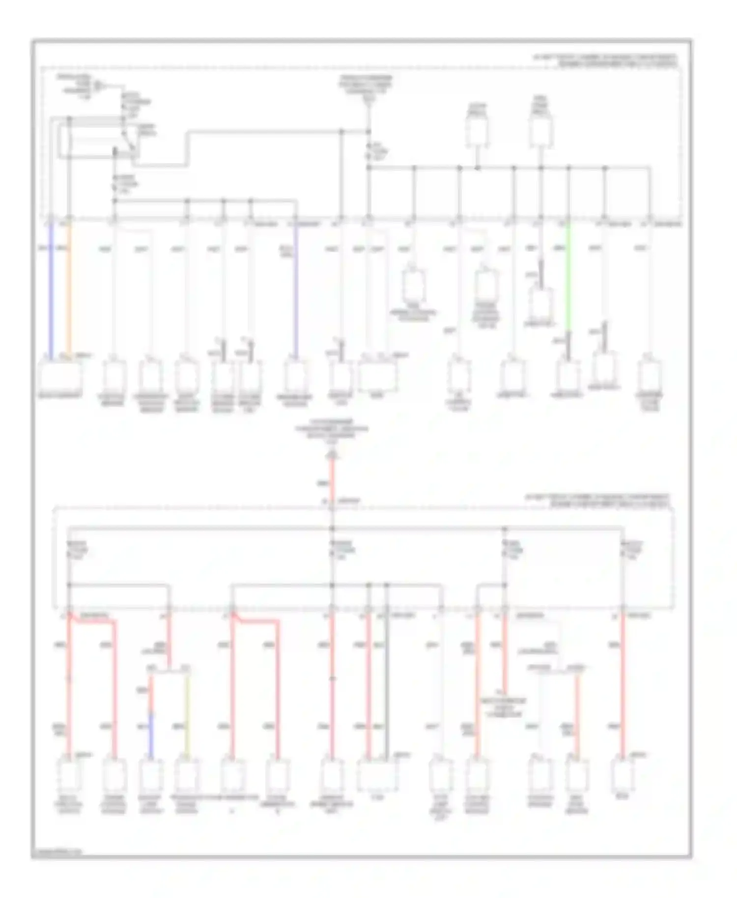 Elantra Hyundai IV (2006-2011): Power distribution circuit (2 of 6)