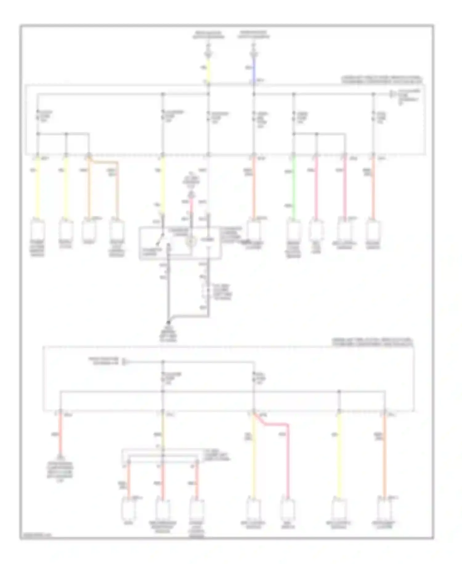 Elantra Hyundai IV (2006-2011): Power distribution circuit (3 of 6)