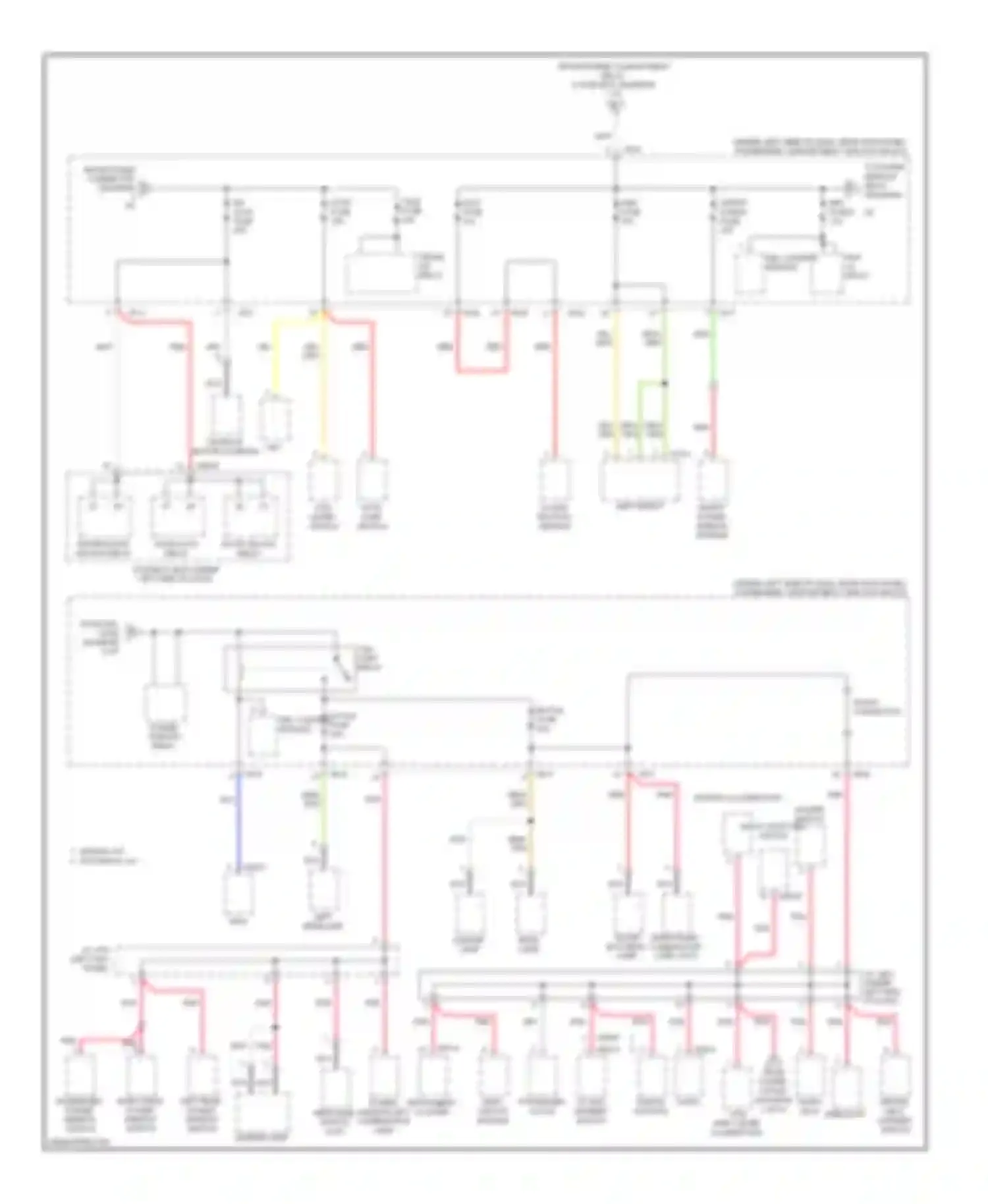 Elantra Hyundai IV (2006-2011): Power distribution circuit (6 of 6)