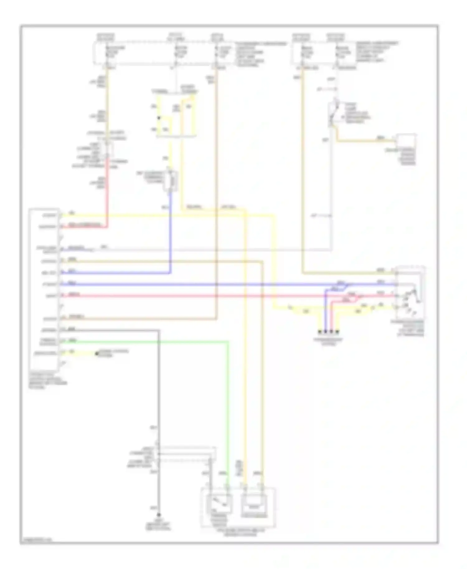 Elantra Hyundai IV (2006-2011): Shift interlock circuit