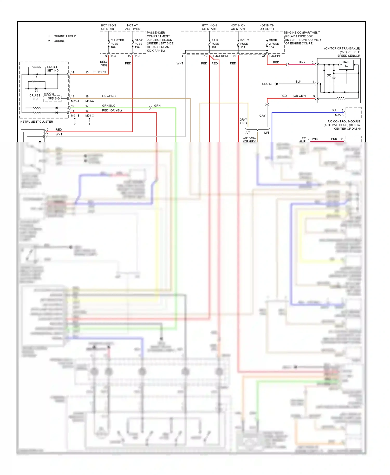 Wiring diagram esc control module for Hyundai Elantra IV (2006-2011) (1 of 4)