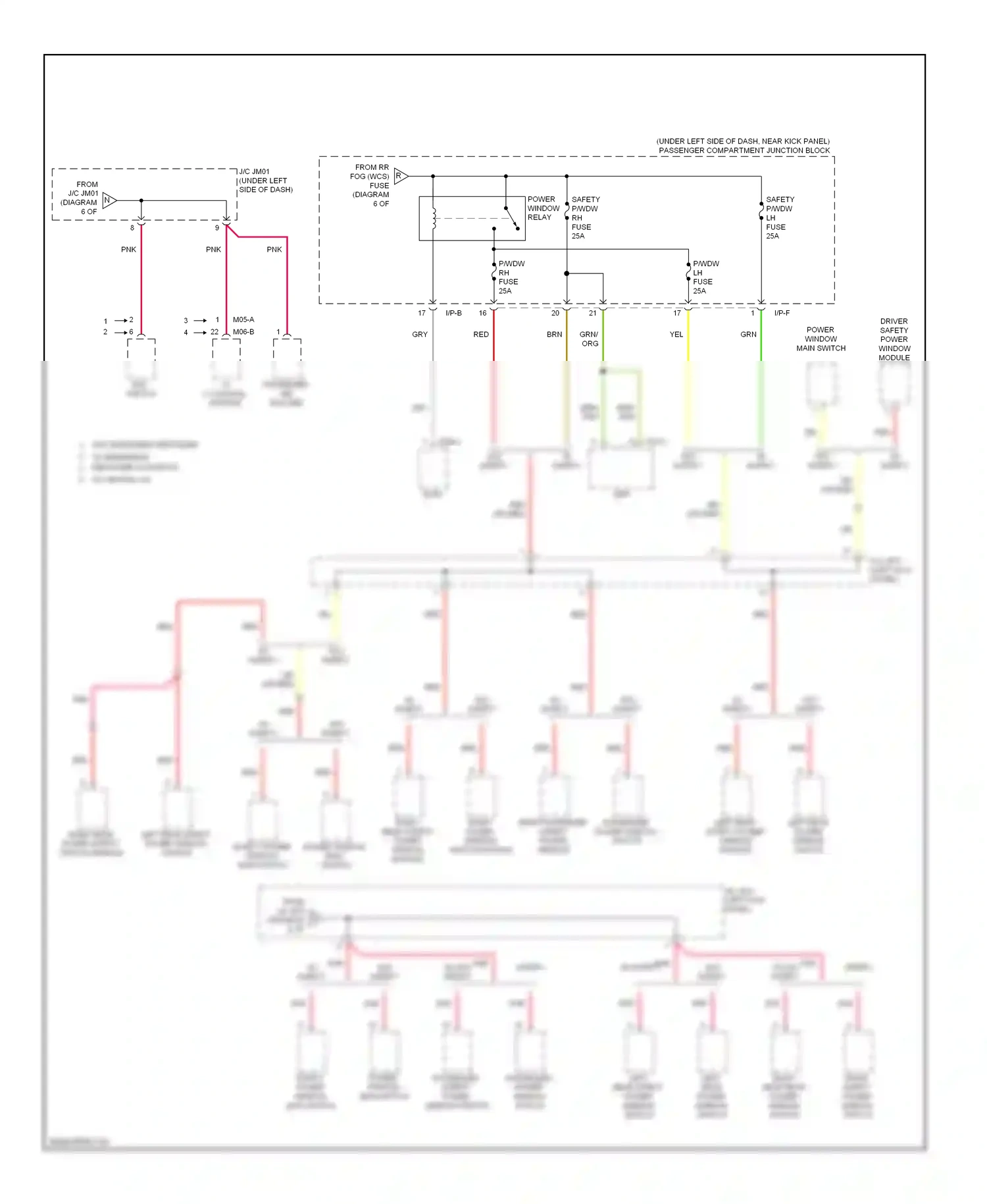 Wiring diagram esc switch for Hyundai Elantra IV (2006-2011) (5 of 5)