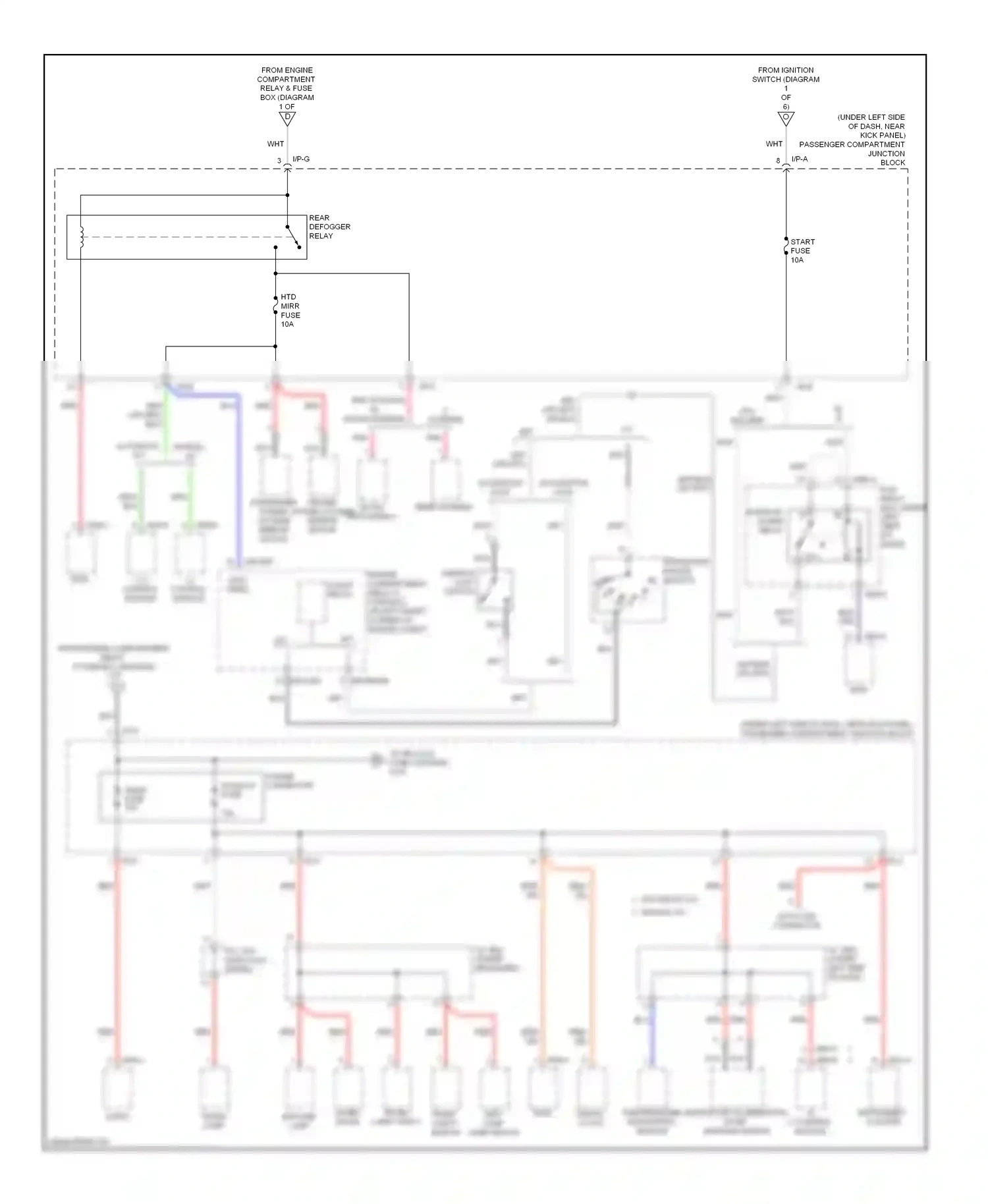 Wiring diagram transaxle range switch for Hyundai Elantra IV (2006-2011) (3 of 4)