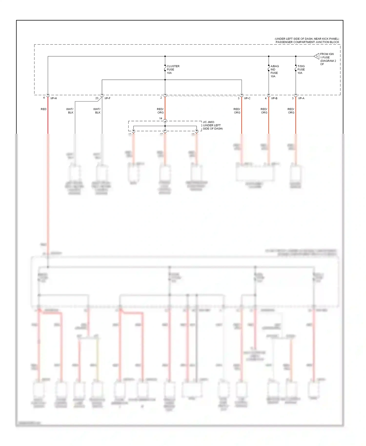Wiring diagram yaw abs rate control sensor module for Hyundai Elantra IV (2006-2011) (1 of 1)