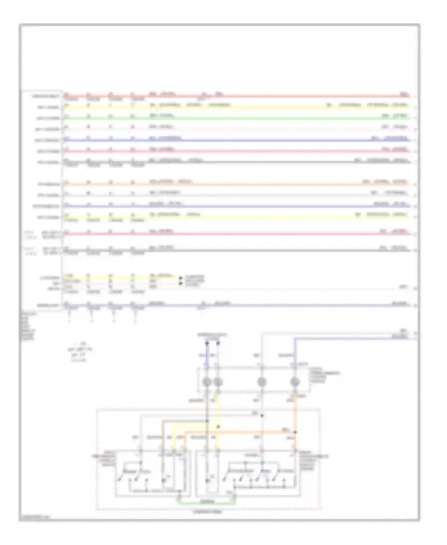 Elantra Hyundai V facelift (2013-2016): Cruise control circuit (1 of 3)