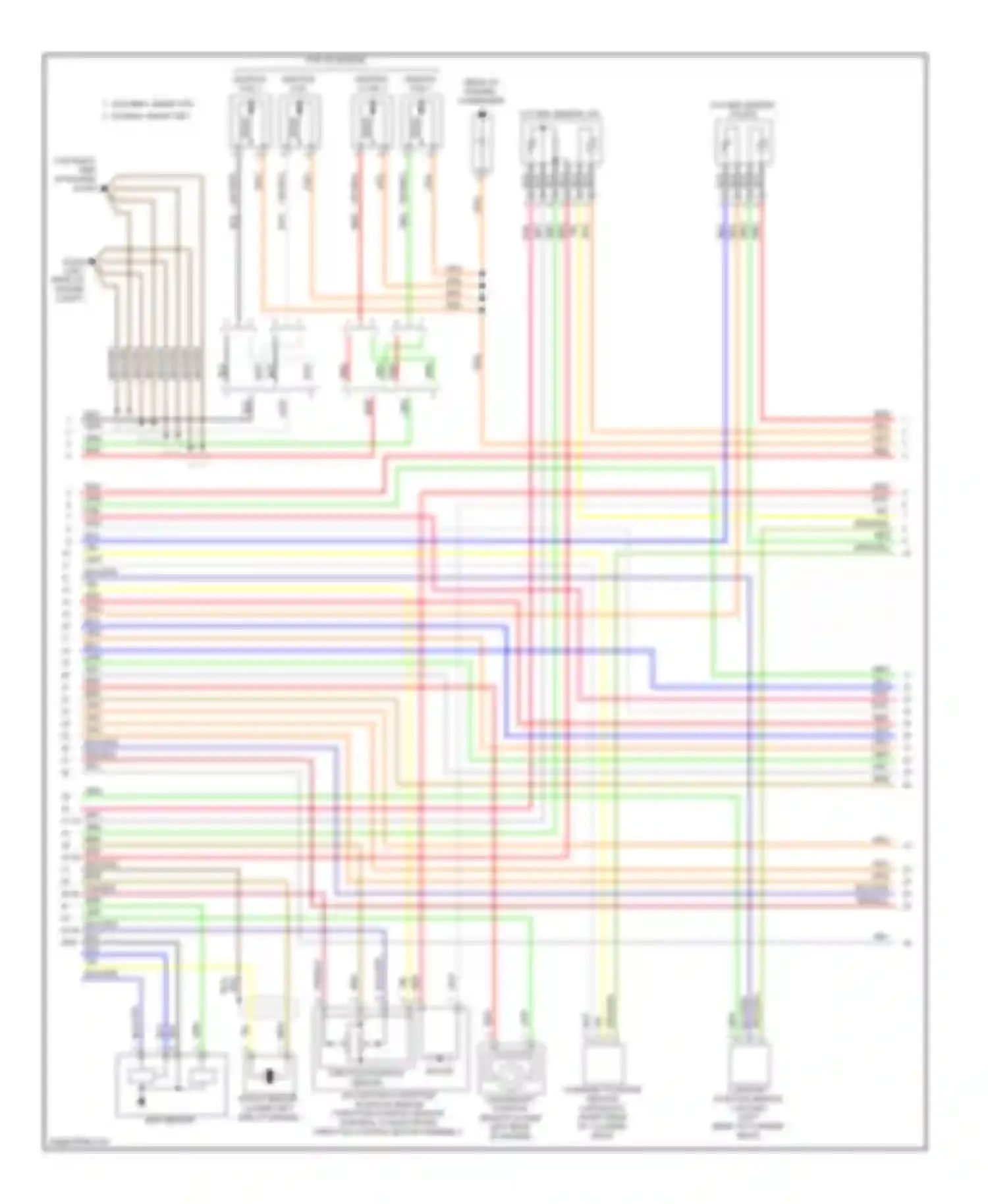 Elantra Hyundai V facelift (2013-2016): Wiring diagram engine performance 1.8l, md a/t (2 of 5)