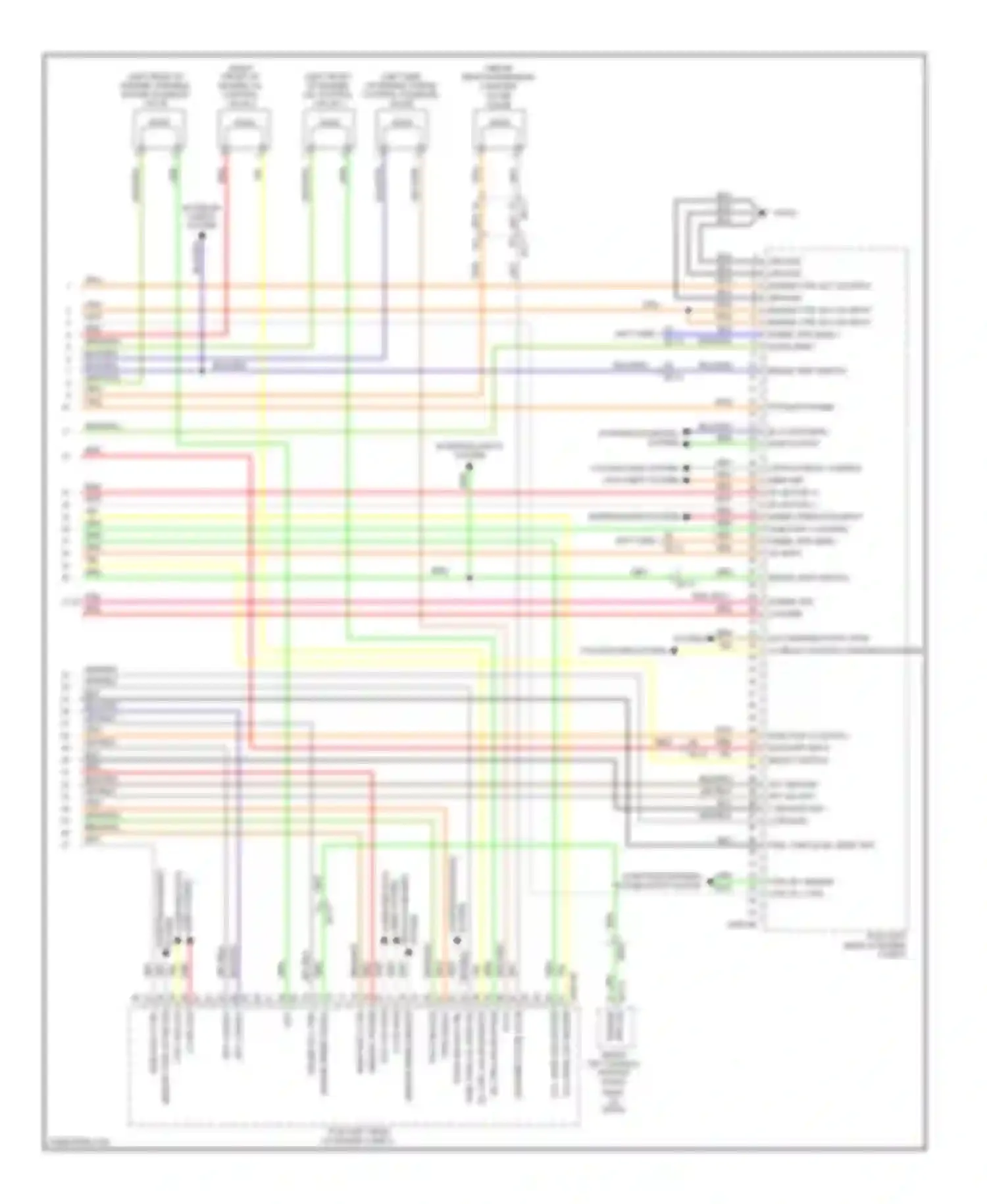 Elantra Hyundai V facelift (2013-2016): Wiring diagram engine performance 1.8l, md a/t (5 of 5)