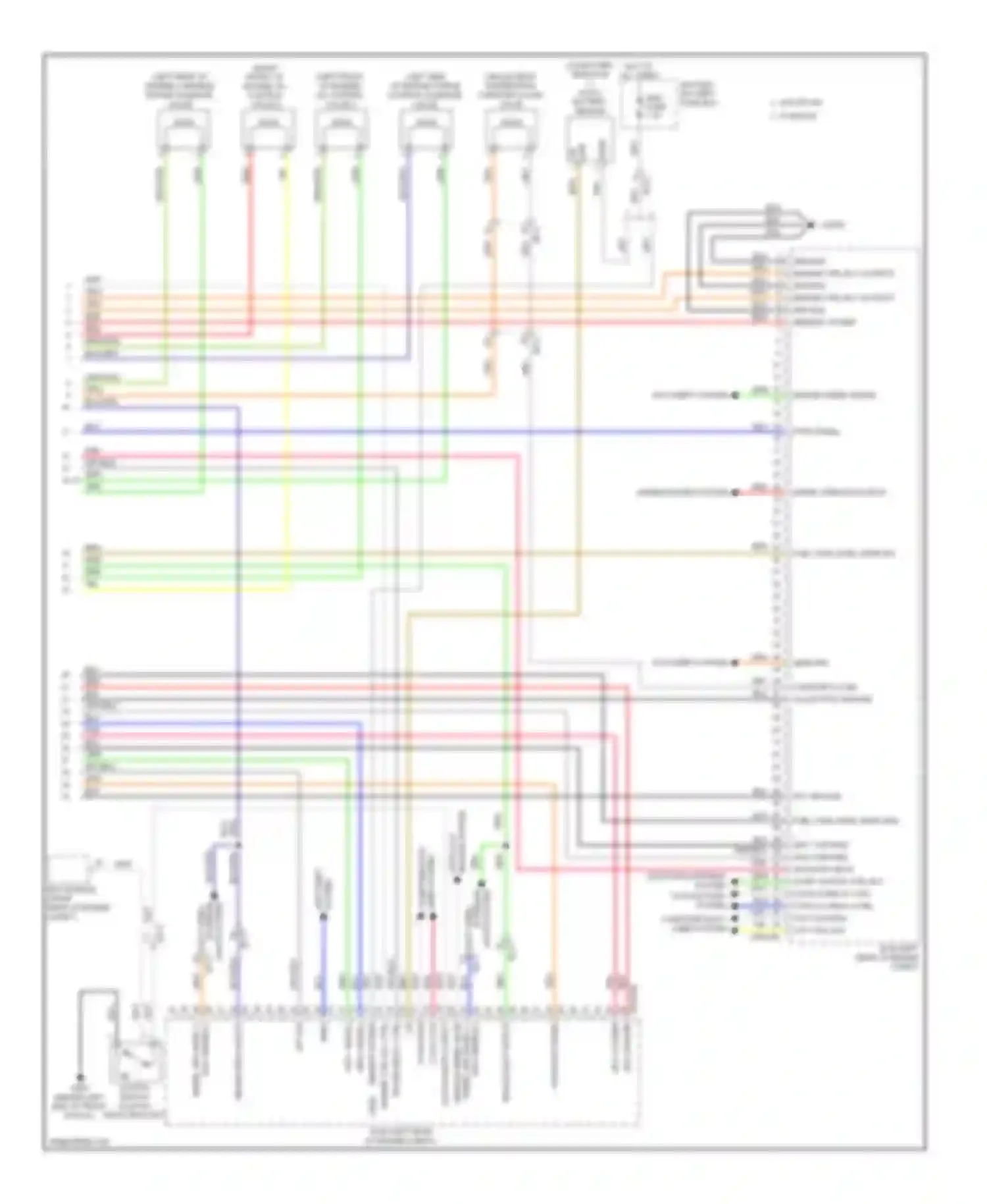 Elantra Hyundai V facelift (2013-2016): Wiring diagram engine performance 1.8l, md m/t (5 of 5)