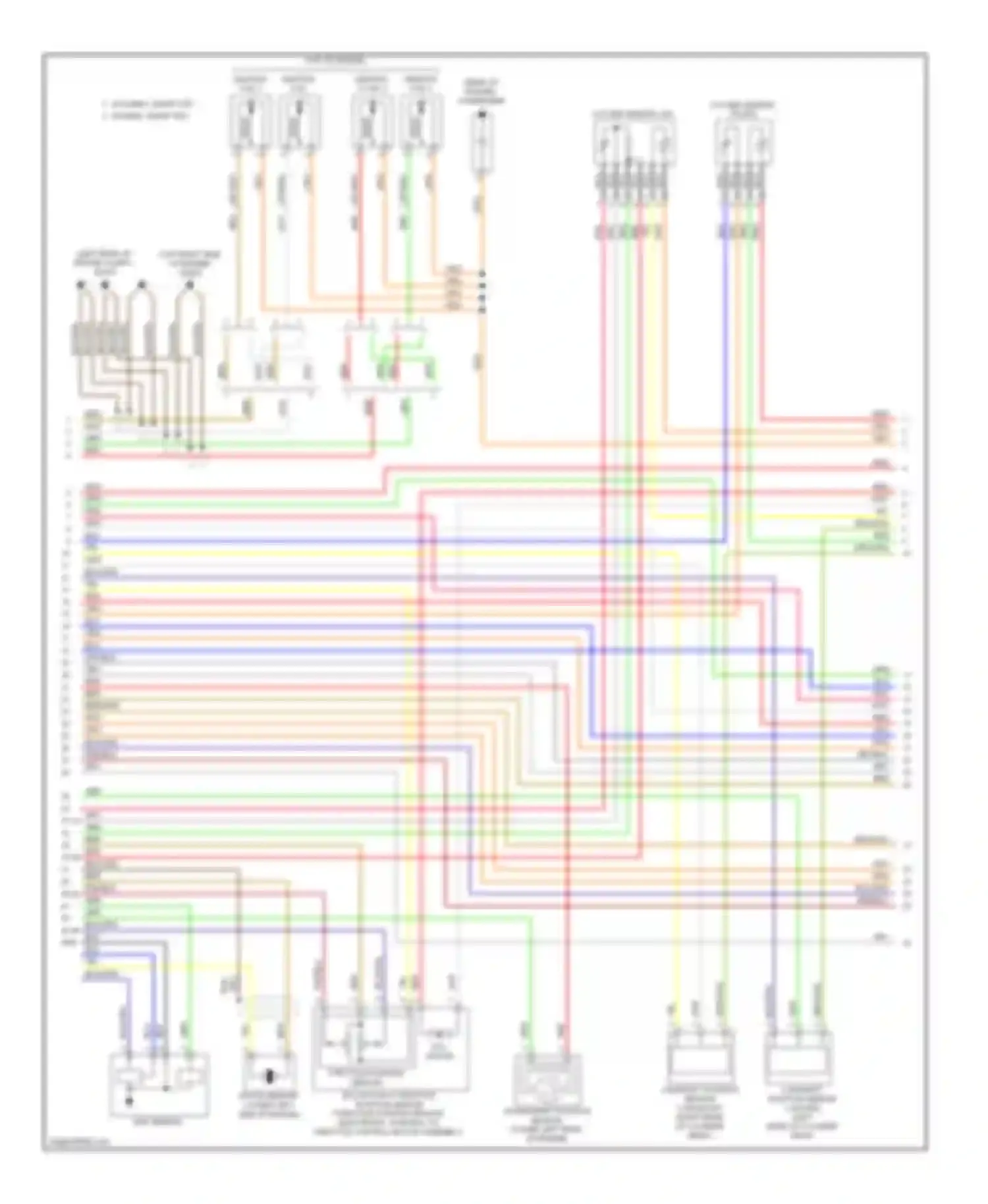 Elantra Hyundai V facelift (2013-2016): Wiring diagram engine performance 1.8l, ud a/t (2 of 5)