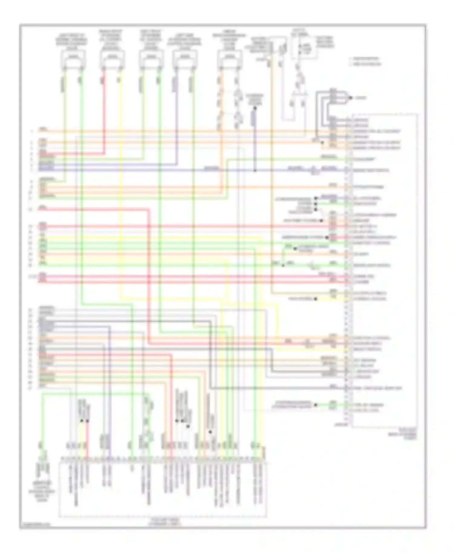 Elantra Hyundai V facelift (2013-2016): Wiring diagram engine performance 1.8l, ud a/t (5 of 5)
