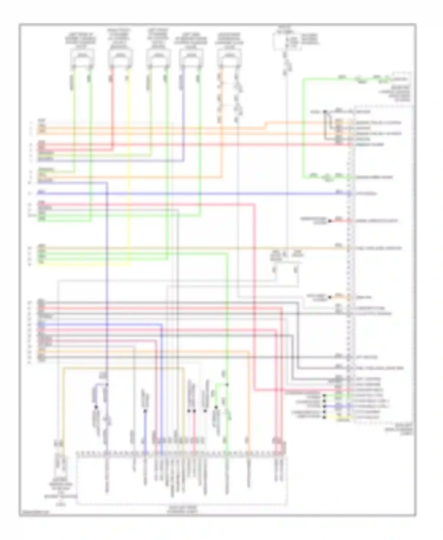 Elantra Hyundai V facelift (2013-2016): Wiring diagram engine performance 1.8l, ud m/t (5 of 5)