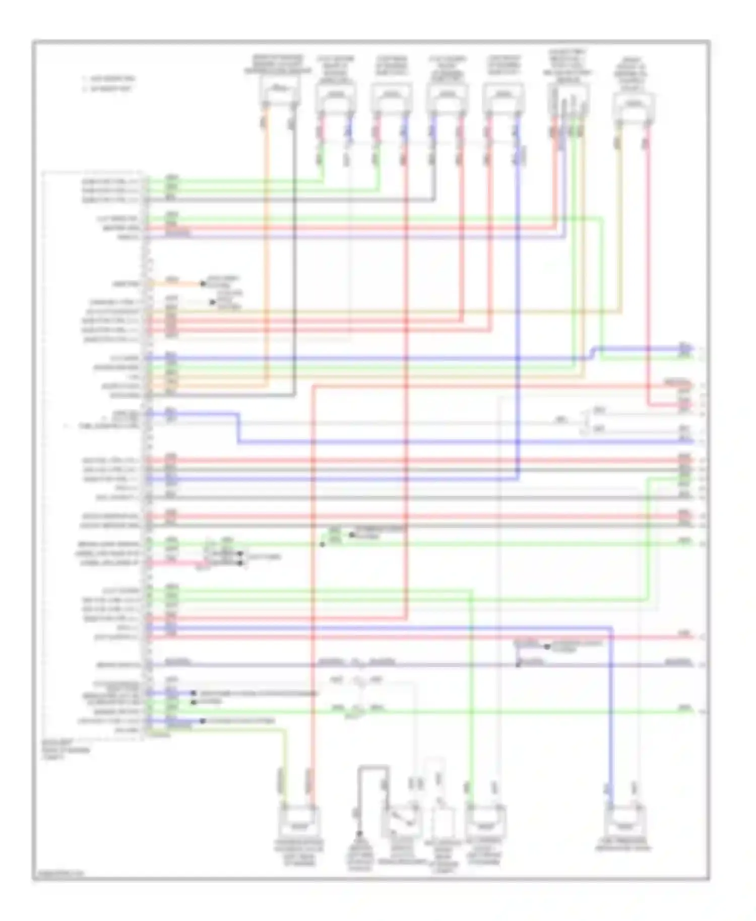 Elantra Hyundai V facelift (2013-2016): Wiring diagram engine performance 2.0l, m/t (1 of 6)