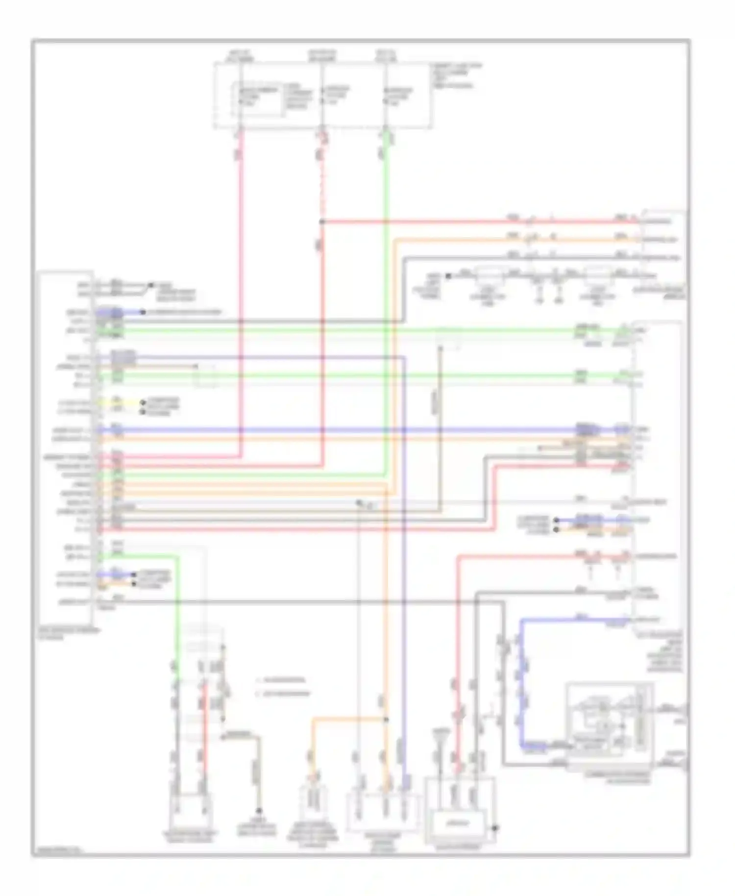 Elantra Hyundai V facelift (2013-2016): Telematics circuit