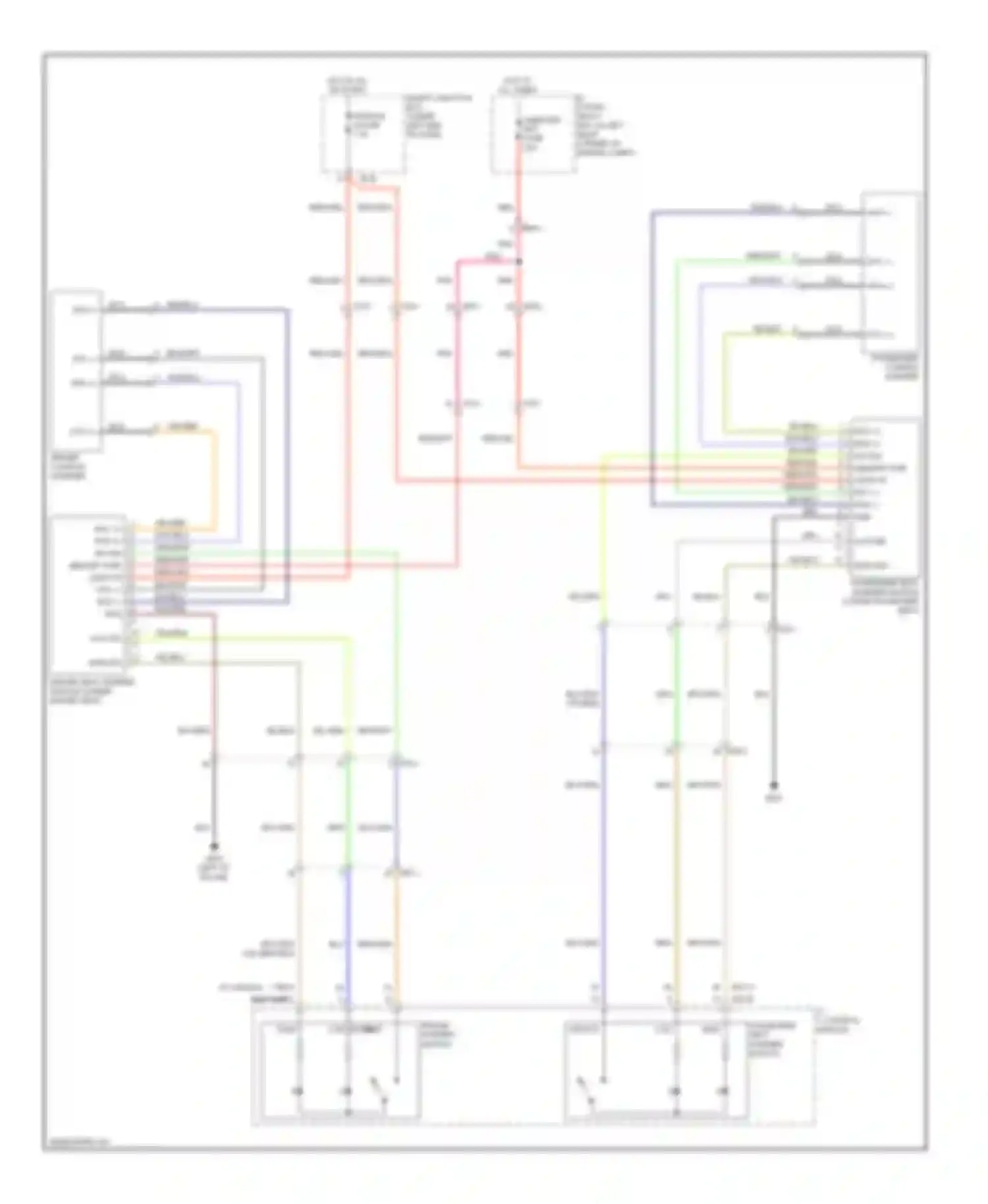 Wiring diagram a/c control module for Hyundai Elantra V facelift (2013-2016) (12 of 15)