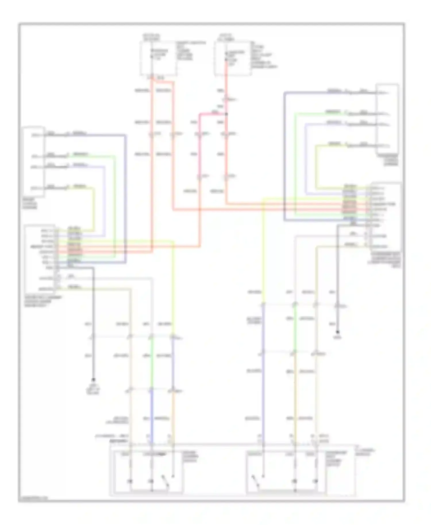 Wiring diagram a/c control module for Hyundai Elantra V facelift (2013-2016) (11 of 15)