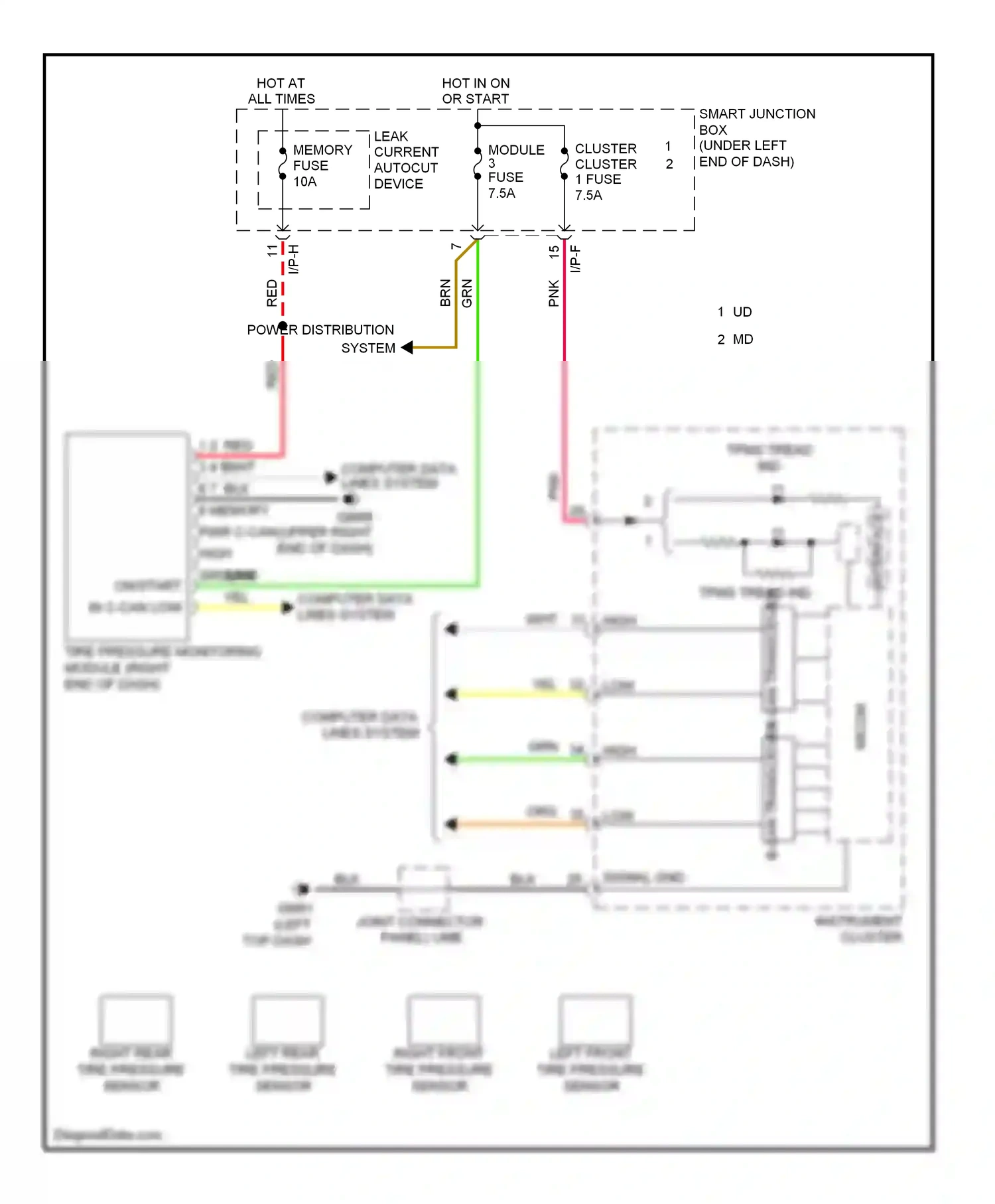 Hyundai Elantra V facelift (2013-2016) b-can transceiver wiring diagram  (12 of 13)