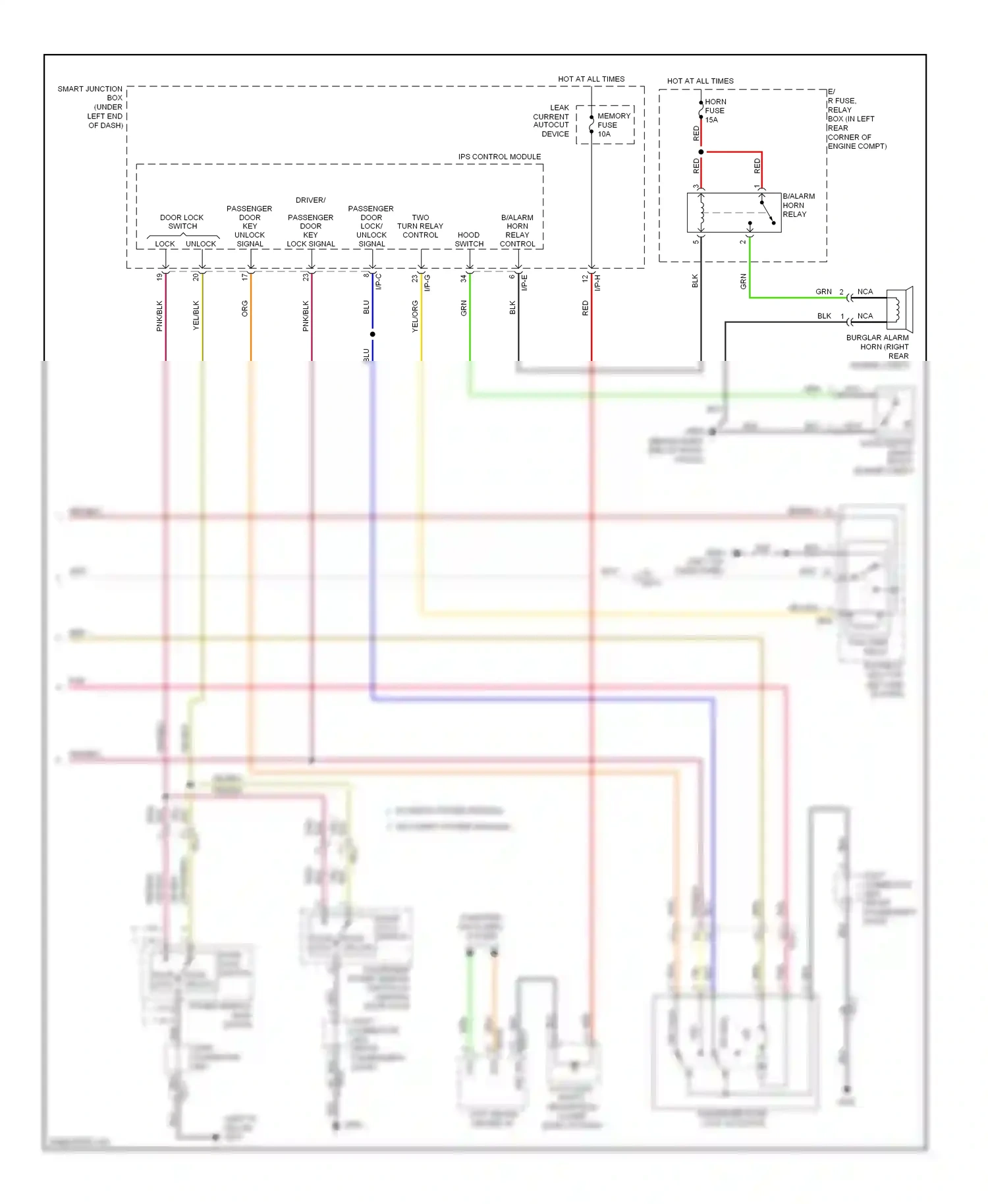 Wiring diagram blu for Hyundai Elantra V facelift (2013-2016) (5 of 116)