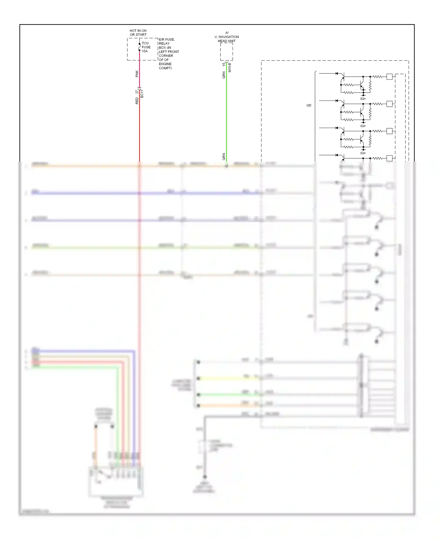 Wiring diagram blu for Hyundai Elantra V facelift (2013-2016) (112 of 116)