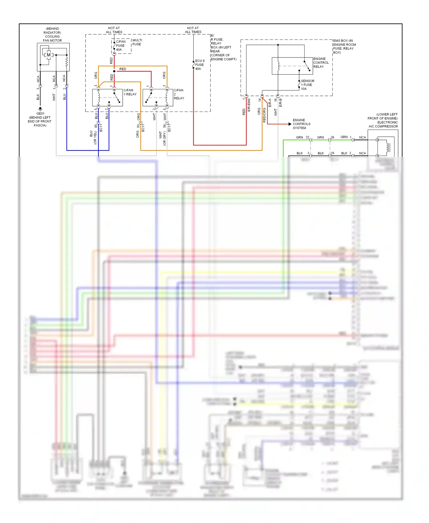 Wiring diagram blu for Hyundai Elantra V facelift (2013-2016) (4 of 116)