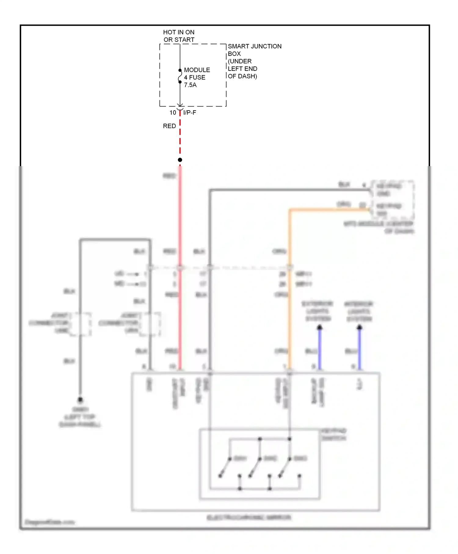 Wiring diagram blu for Hyundai Elantra V facelift (2013-2016) (82 of 116)