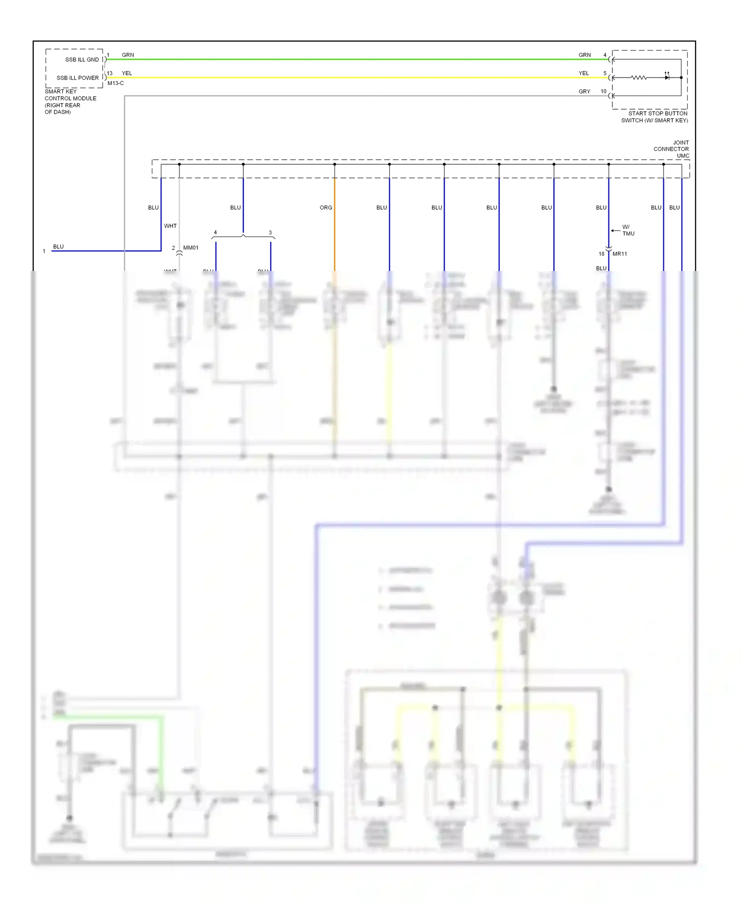 Wiring diagram blu for Hyundai Elantra V facelift (2013-2016) (66 of 116)