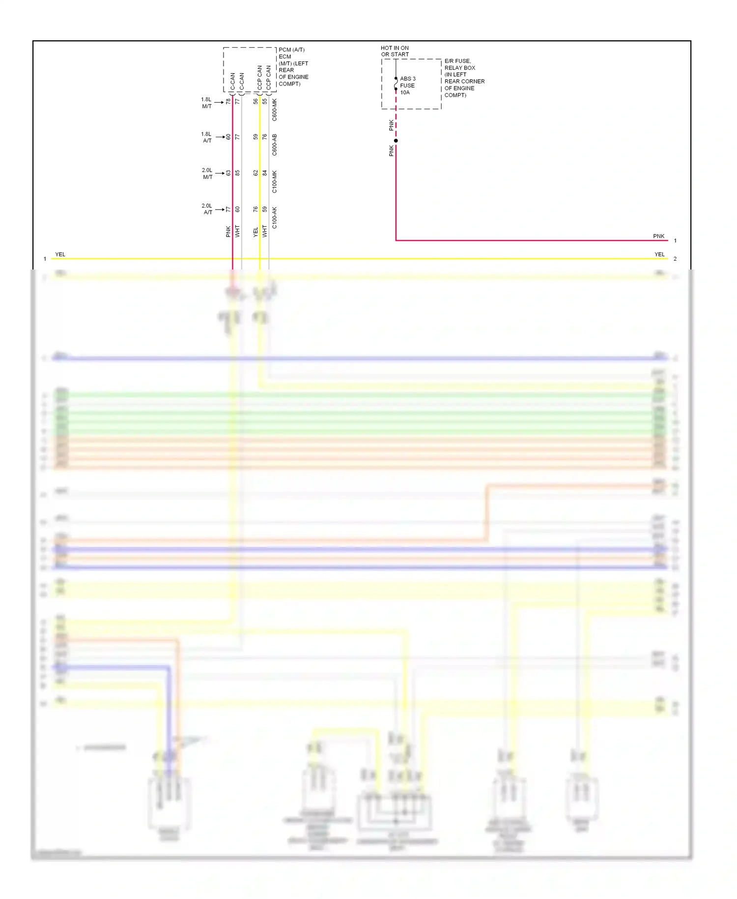 Wiring diagram blu for Hyundai Elantra V facelift (2013-2016) (26 of 116)