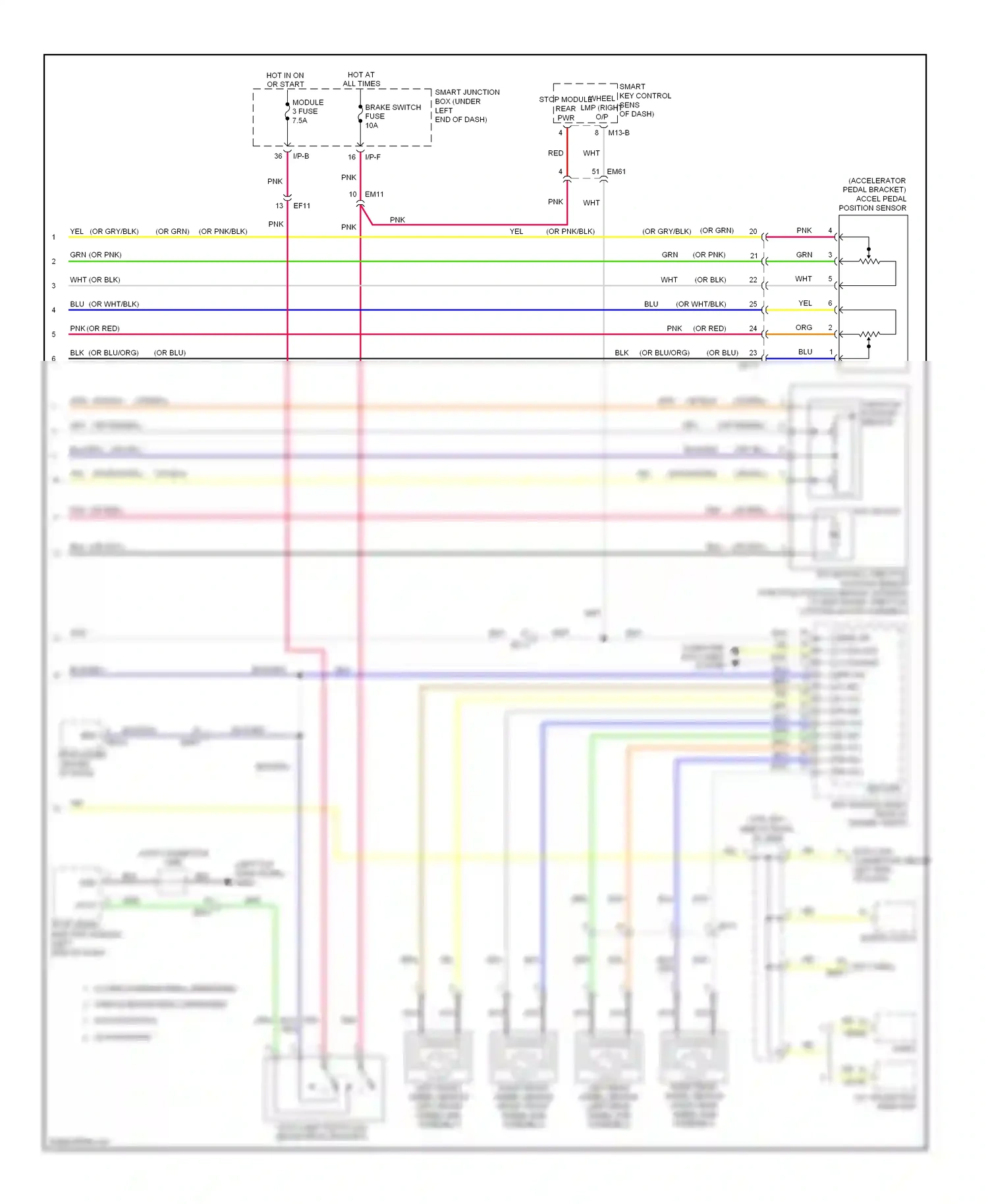 Wiring diagram blu for Hyundai Elantra V facelift (2013-2016) (21 of 116)