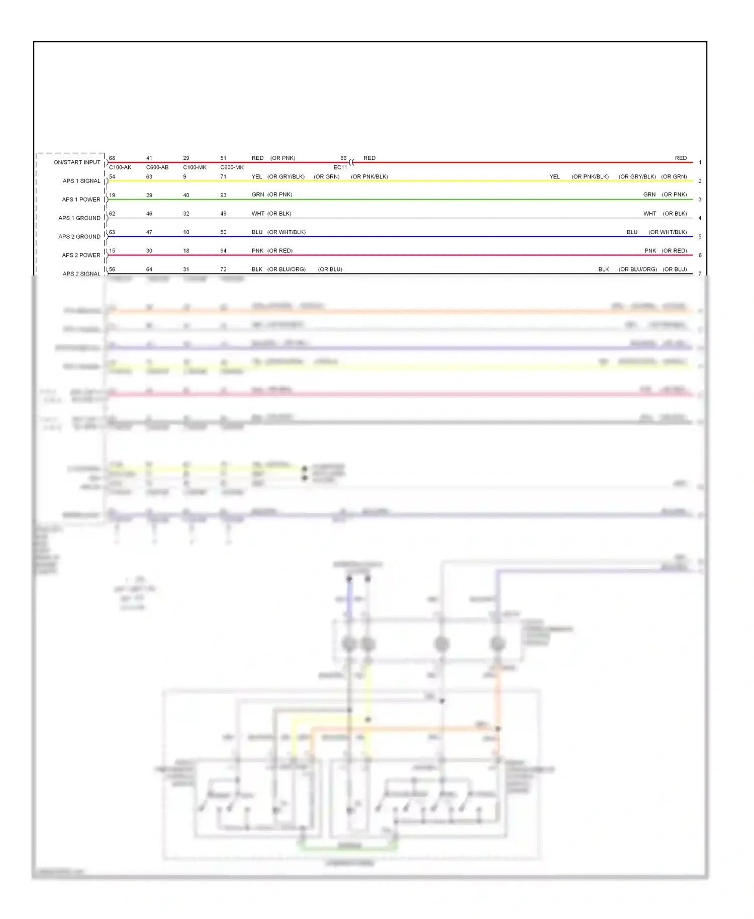 Wiring diagram blu for Hyundai Elantra V facelift (2013-2016) (16 of 116)