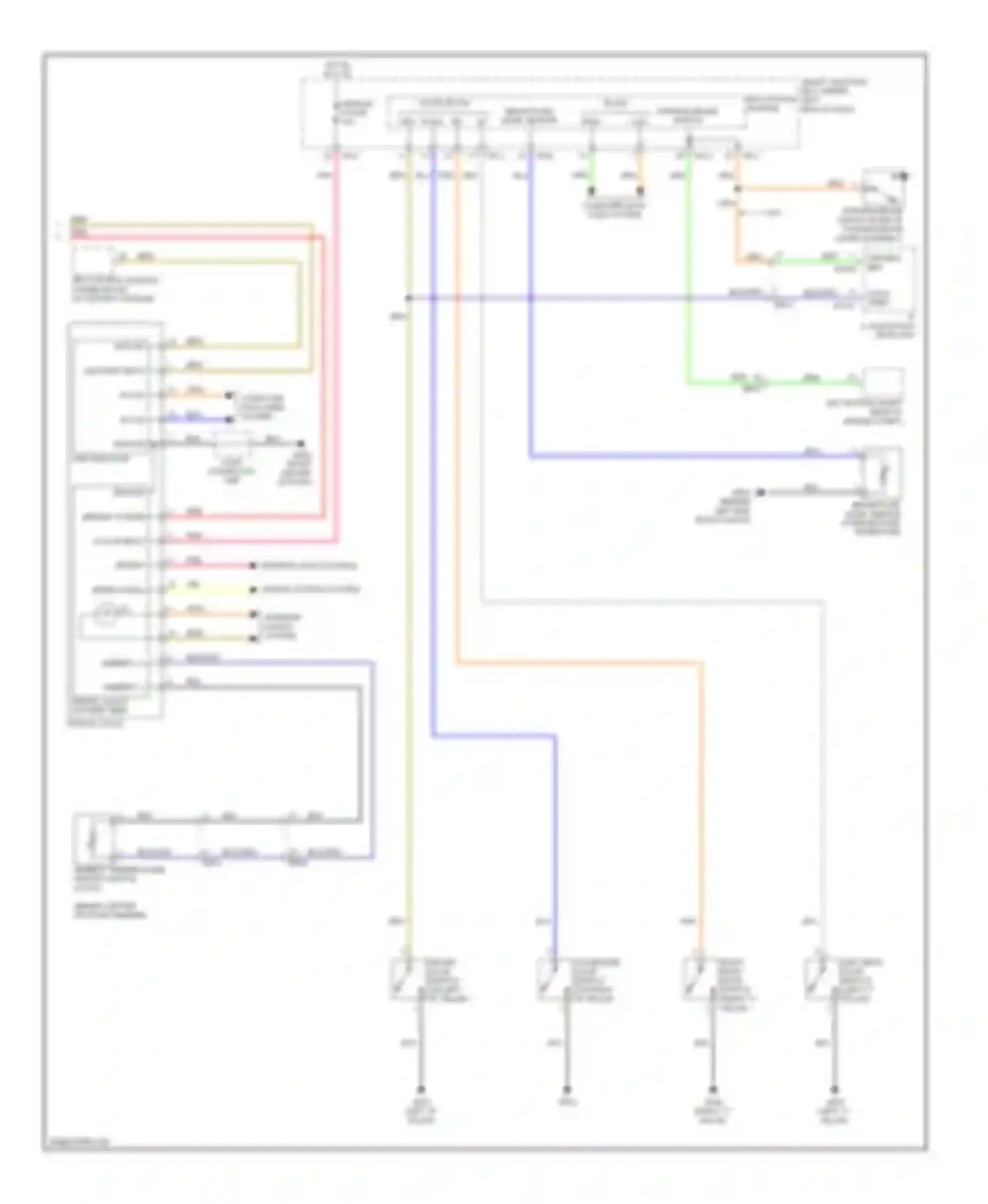 Wiring diagram computer data lines system for Hyundai Elantra V facelift (2013-2016) (35 of 60)