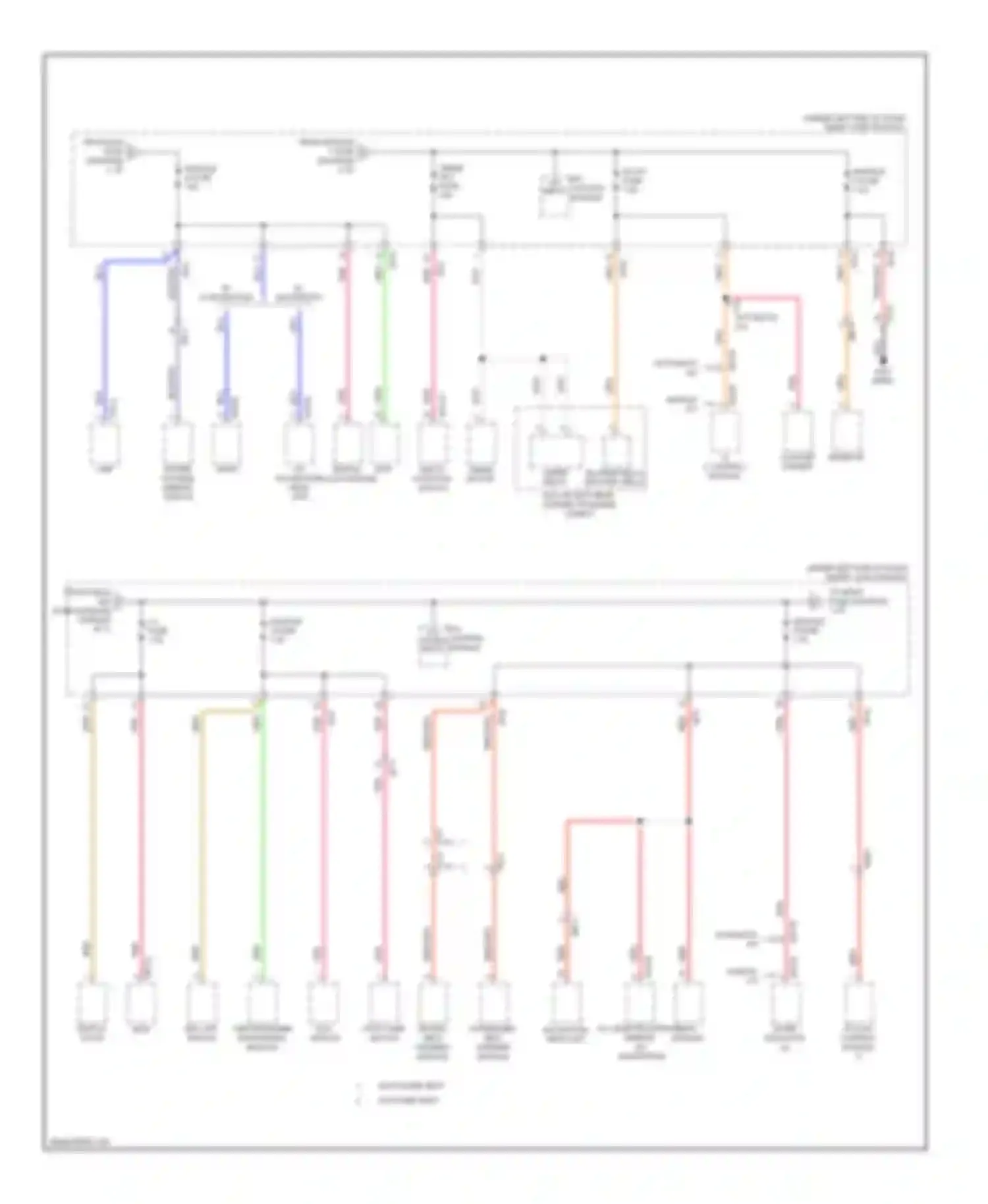 Wiring diagram digital mts clock module for Hyundai Elantra V facelift (2013-2016) (1 of 2)