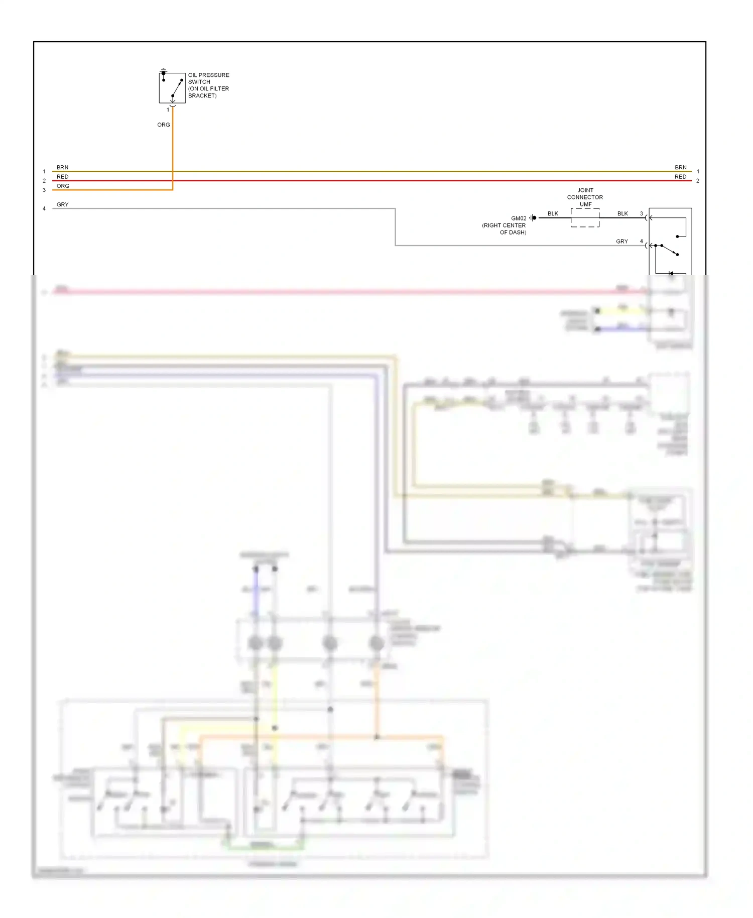 Wiring diagram eco switch for Hyundai Elantra V facelift (2013-2016) (2 of 6)