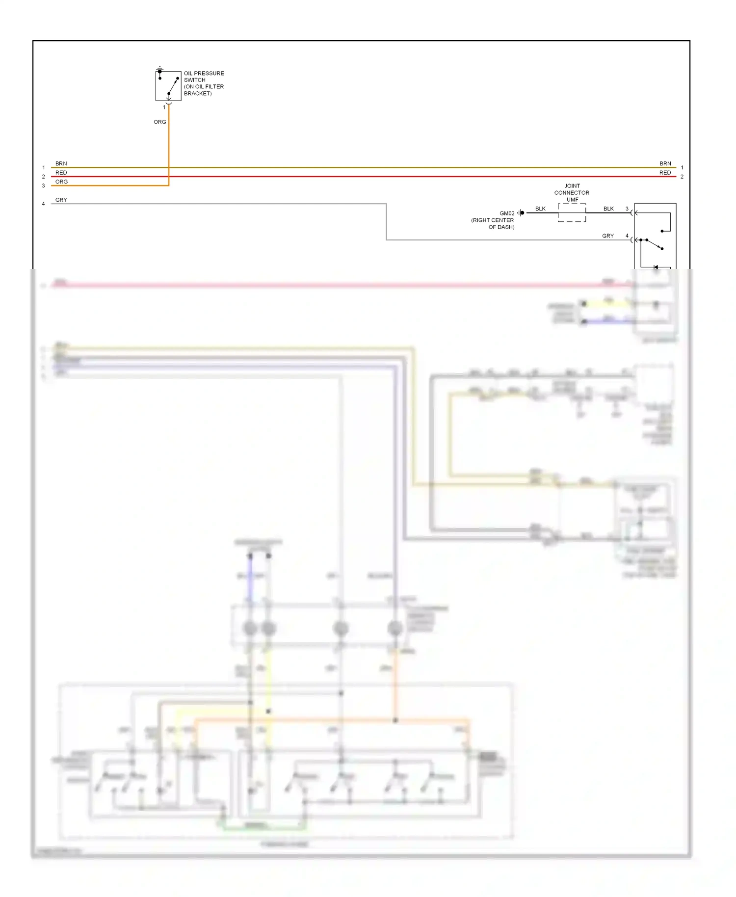 Wiring diagram eco switch for Hyundai Elantra V facelift (2013-2016) (3 of 6)