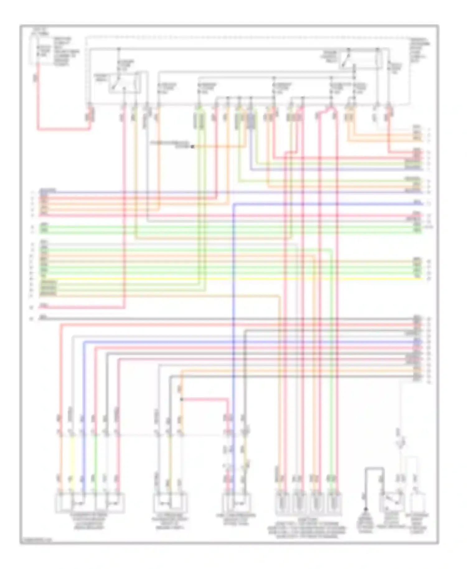 Wiring diagram injector fuse for Hyundai Elantra V facelift (2013-2016) (6 of 8)