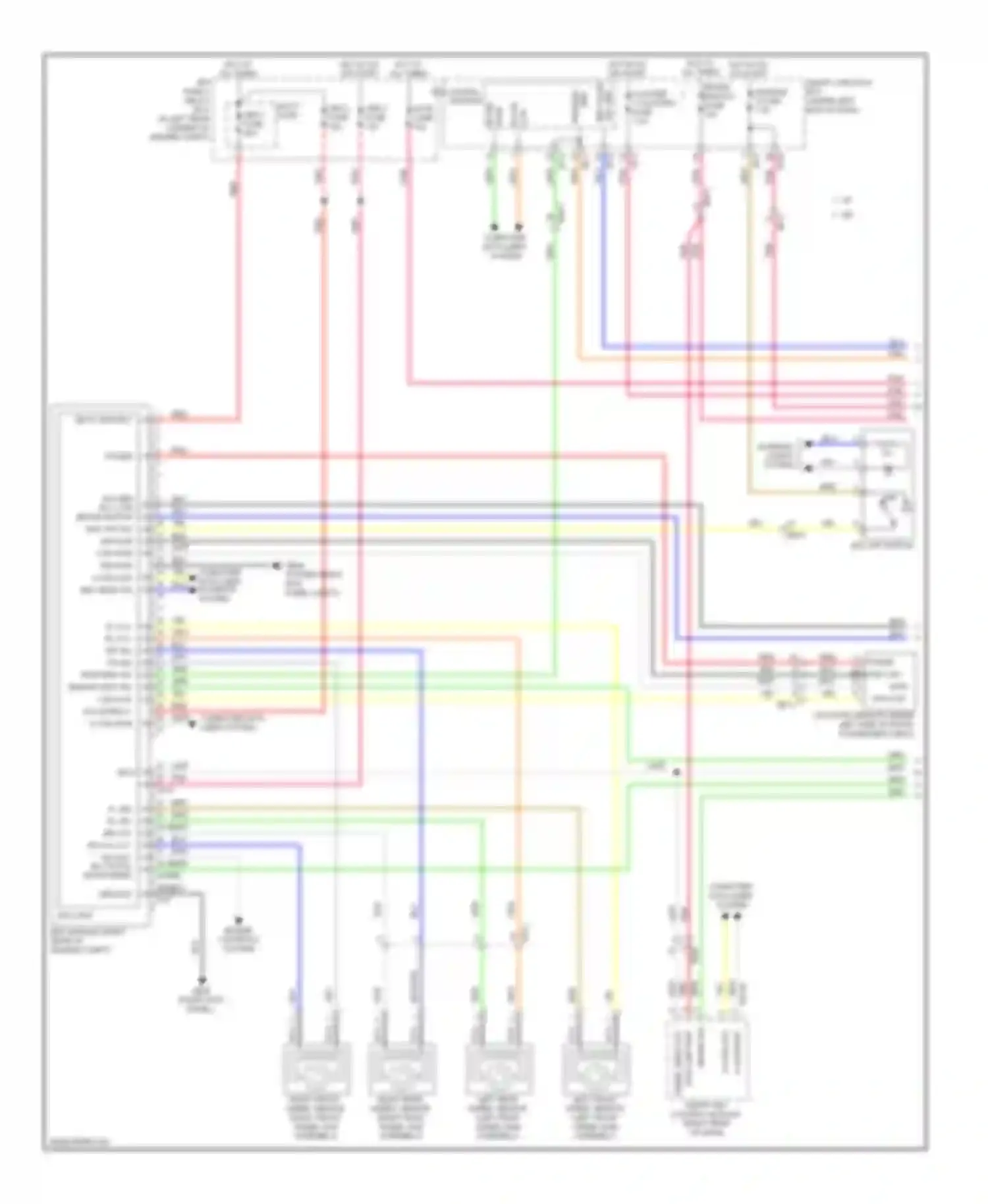 Wiring diagram i/p-c for Hyundai Elantra V facelift (2013-2016) (1 of 14)