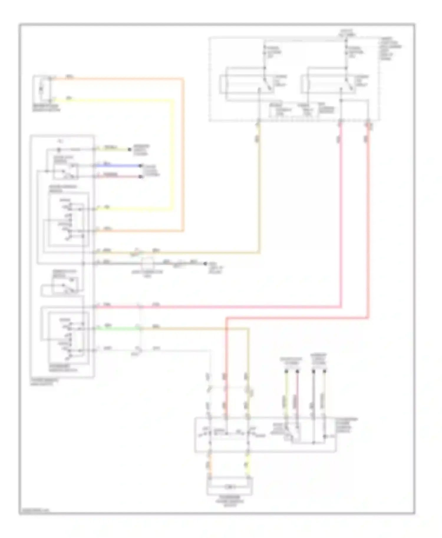 Wiring diagram ips control relay module ctrl for Hyundai Elantra V facelift (2013-2016) (1 of 2)