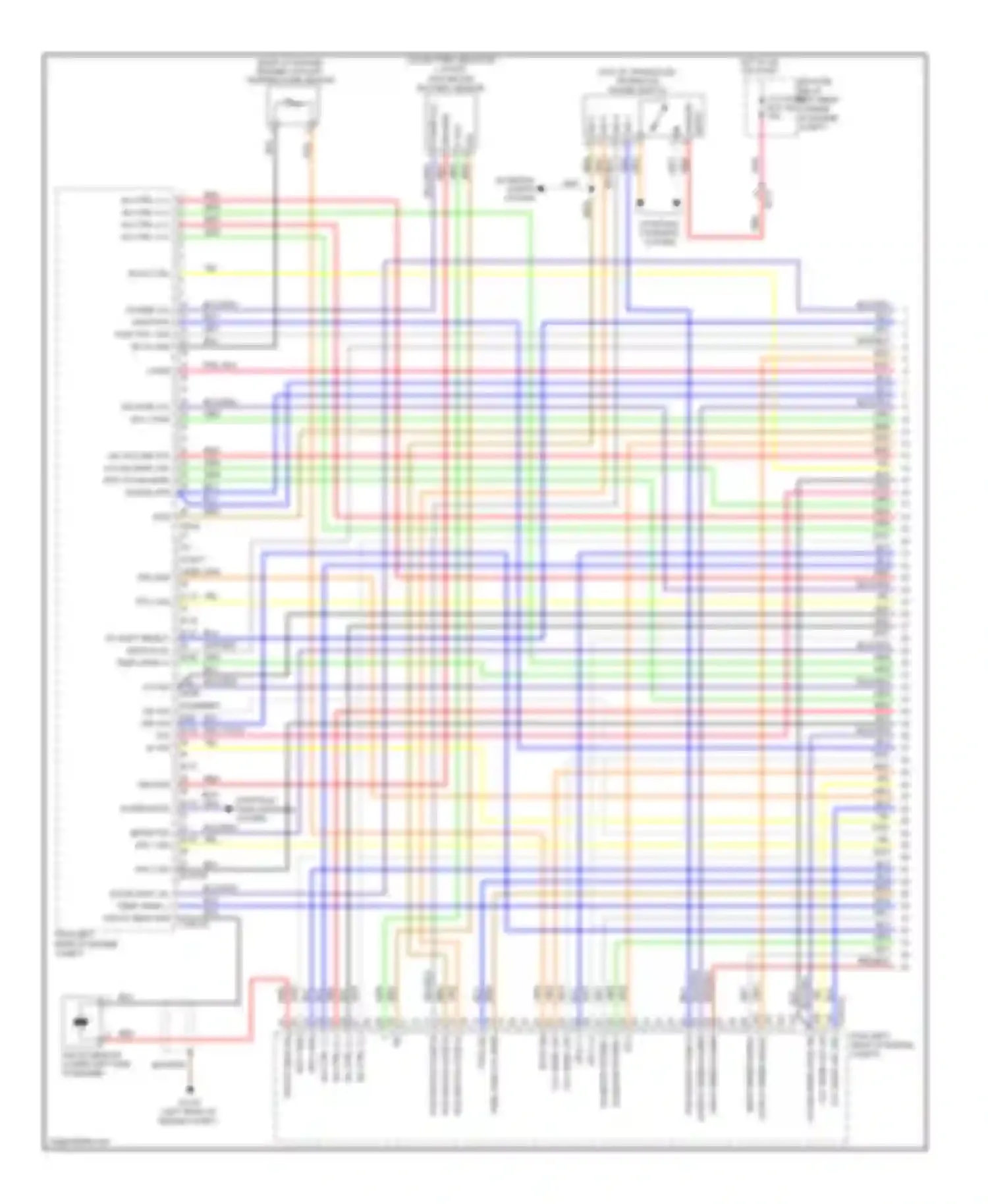 Wiring diagram knock sens sig for Hyundai Elantra V facelift (2013-2016) (1 of 1)