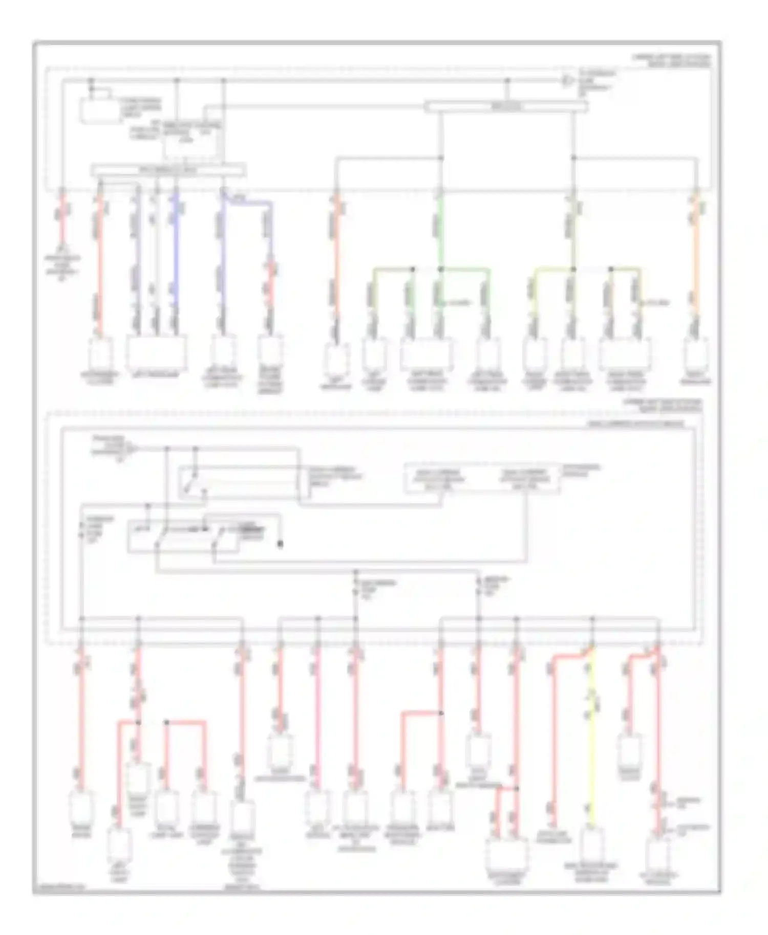 Wiring diagram leak off on on current autocut device switch for Hyundai Elantra V facelift (2013-2016) (1 of 1)