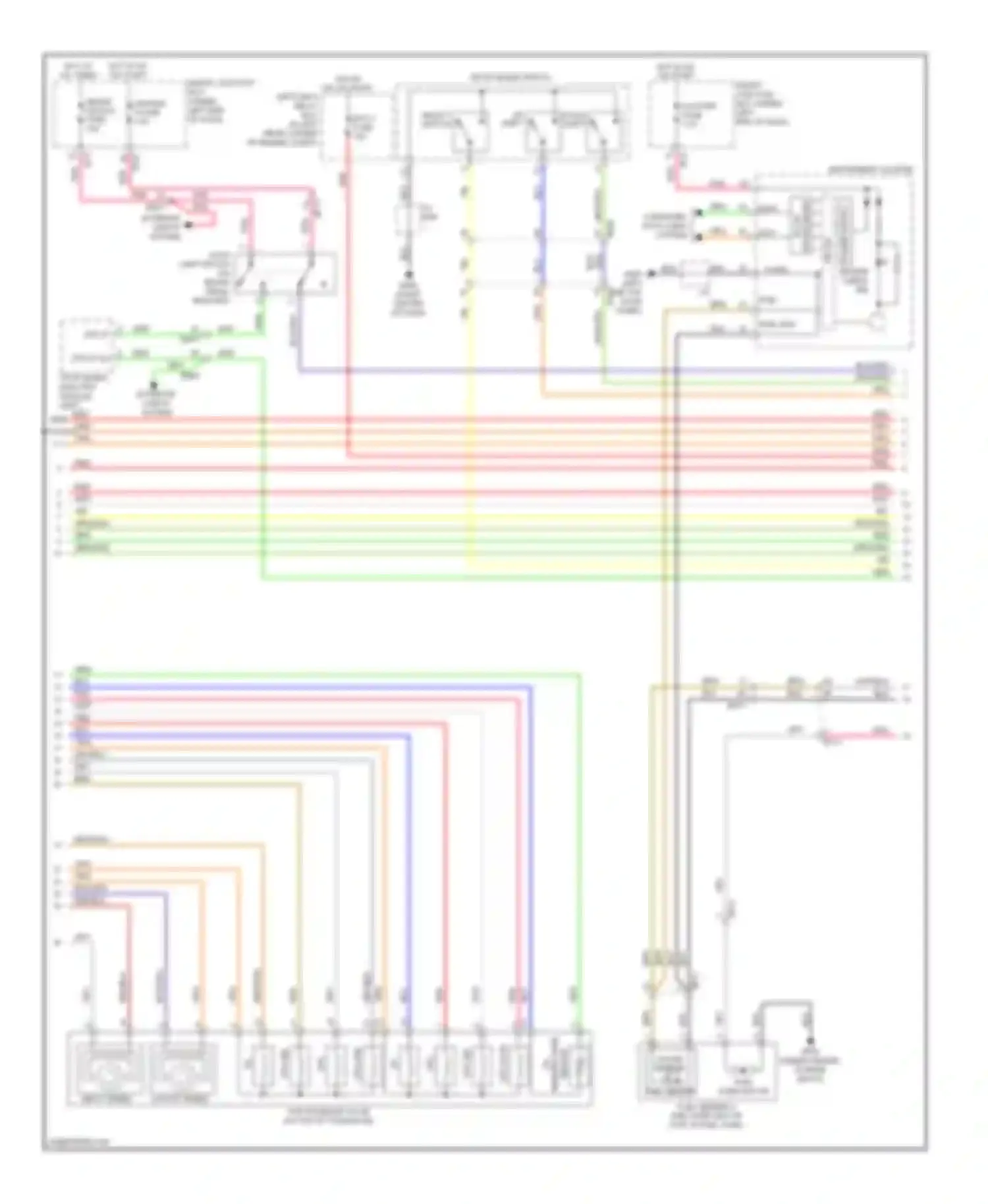Wiring diagram module 3 fuse for Hyundai Elantra V facelift (2013-2016) (7 of 15)