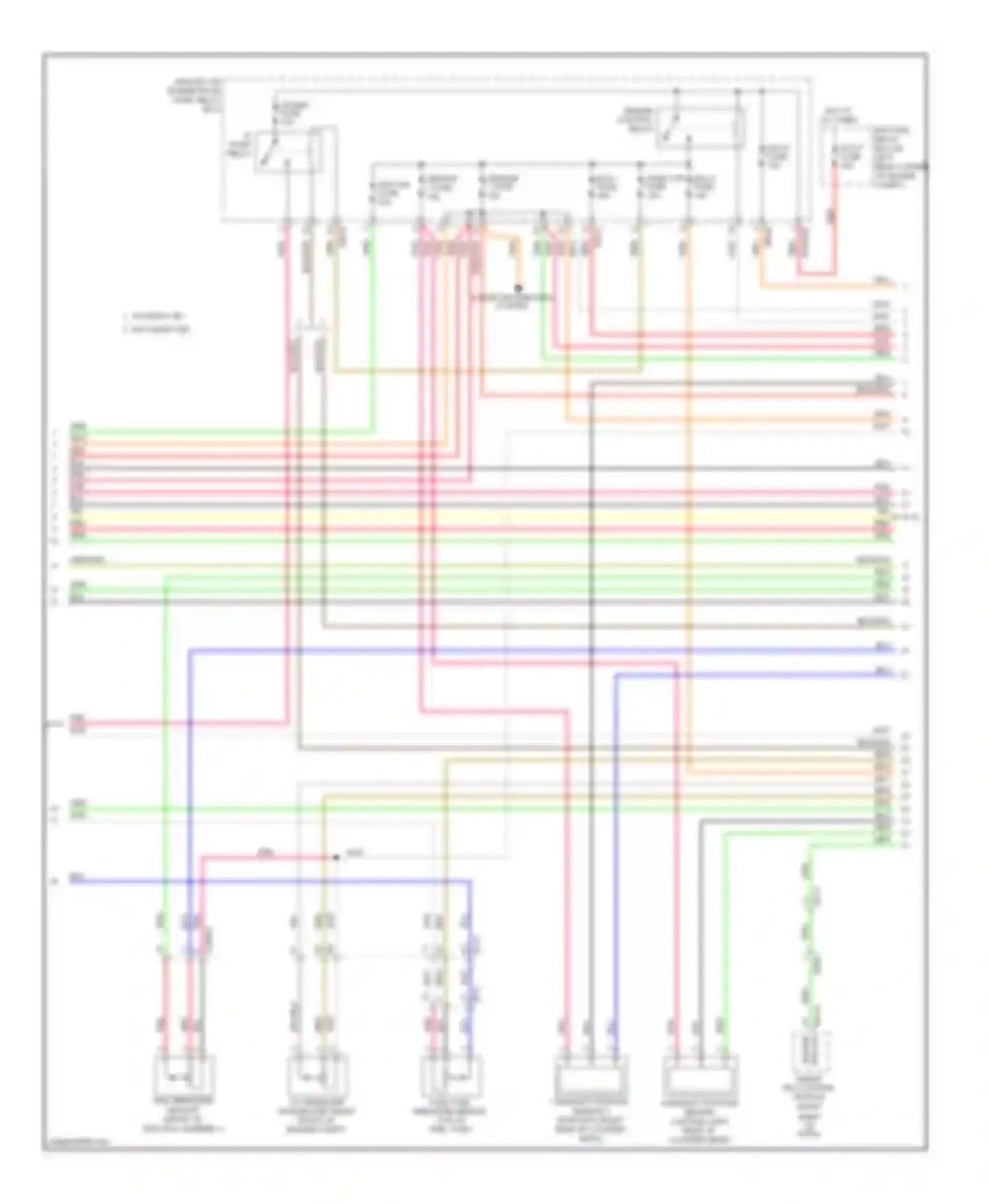 Wiring diagram sensor 1 fuse for Hyundai Elantra V facelift (2013-2016) (9 of 10)