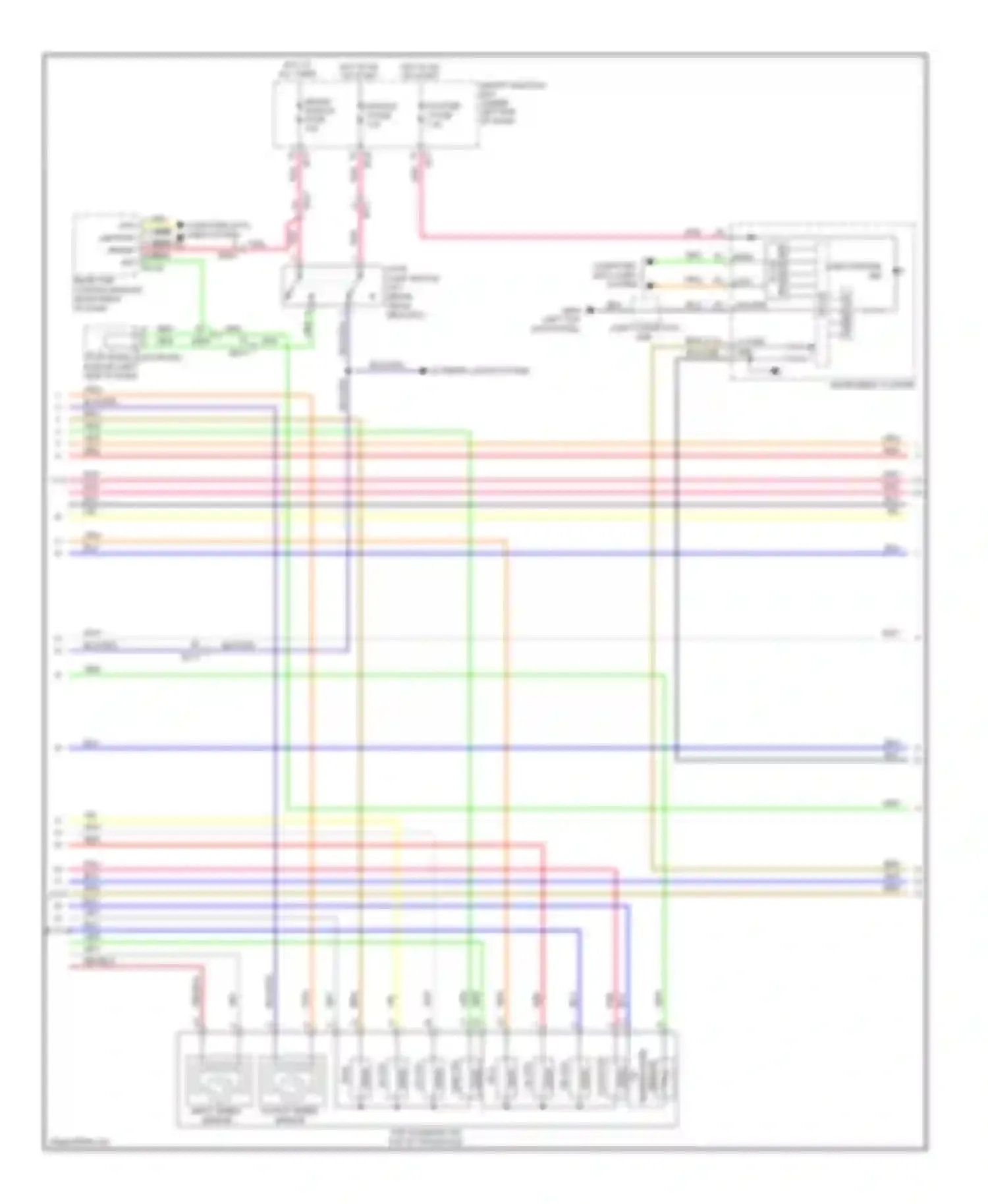 Wiring diagram t/con vfs for Hyundai Elantra V facelift (2013-2016) (1 of 1)