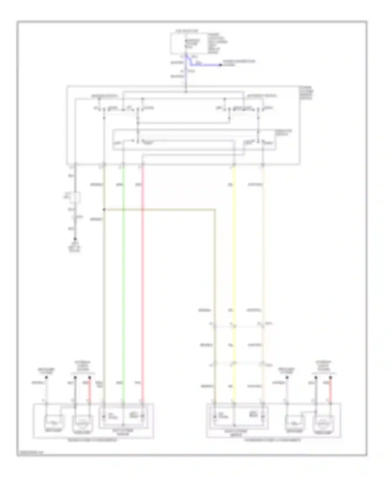 Wiring diagram turn lamp for Hyundai Elantra V facelift (2013-2016) (3 of 3)
