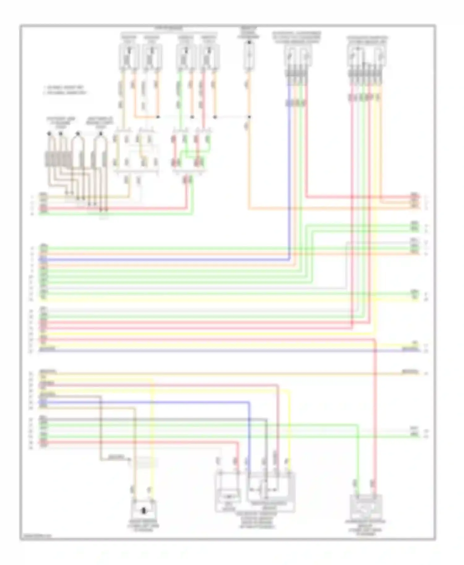 Wiring diagram w/ immo, smart key w/o immo, smart key for Hyundai Elantra V facelift (2013-2016) (1 of 1)
