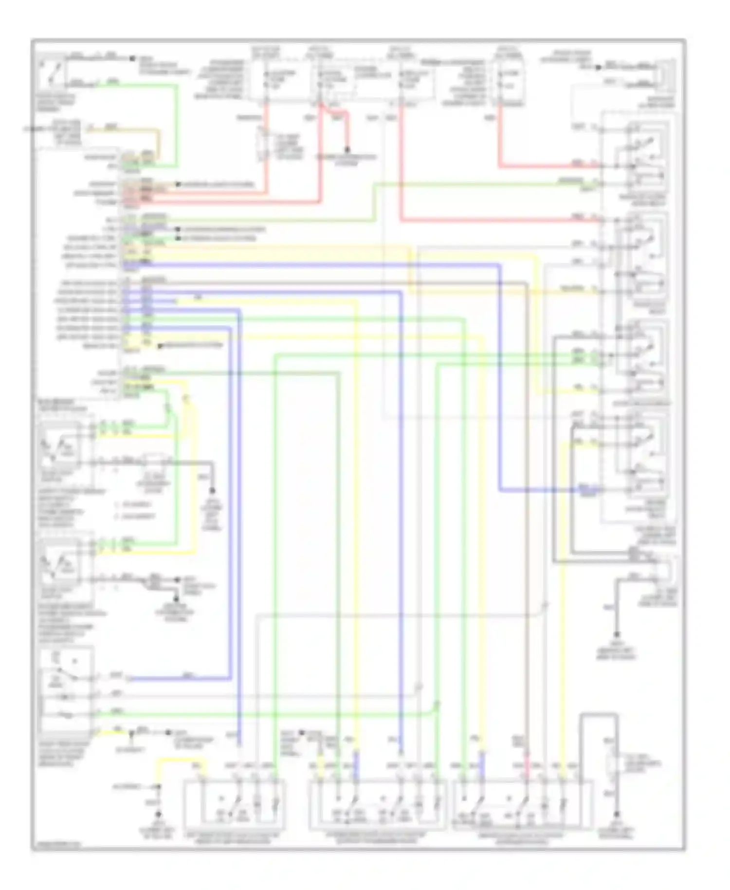 Elantra Hyundai V (2010-2014): Forced entry circuit