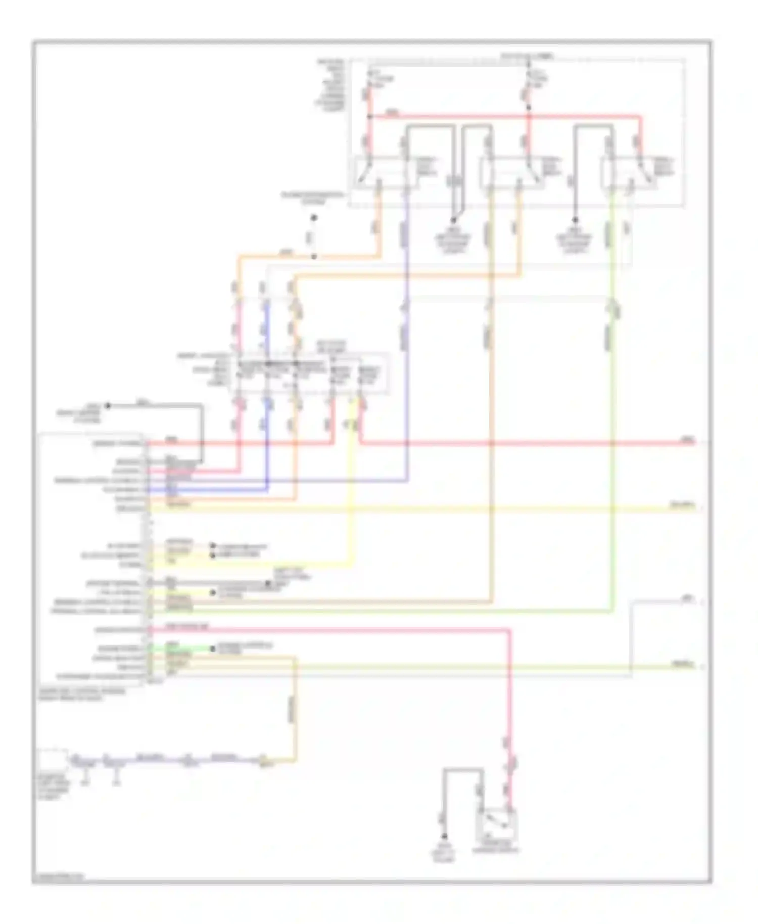 Elantra Hyundai V (2010-2014): Immobilizer circuit, with smart key system (1 of 3)